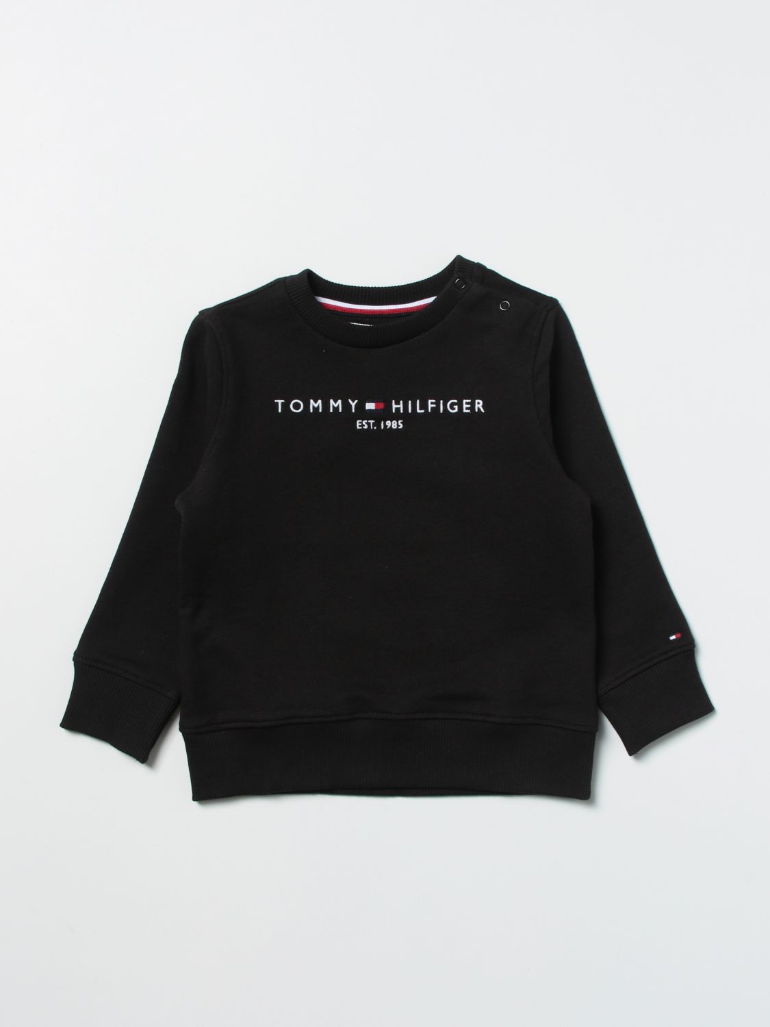 Jumper Tommy Hilfiger: Tommy Hilfiger sweatshirt with logo black 1