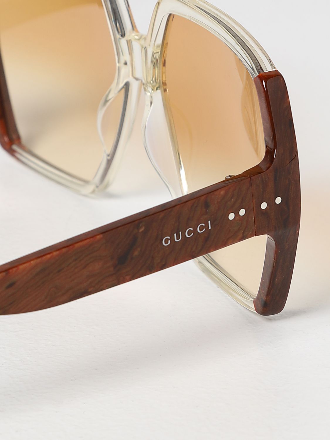 太阳镜 Gucci: 太阳镜 女士 Gucci 棕色 4
