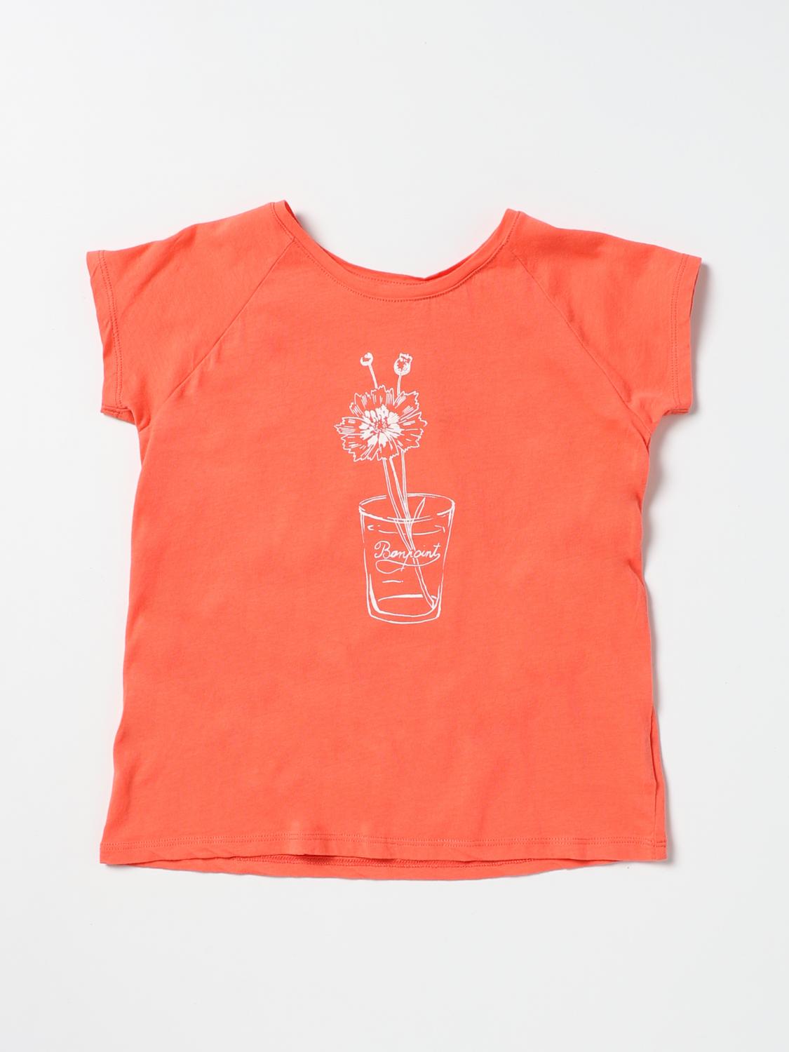 Shop Bonpoint T-shirt With Graphic Print In Red