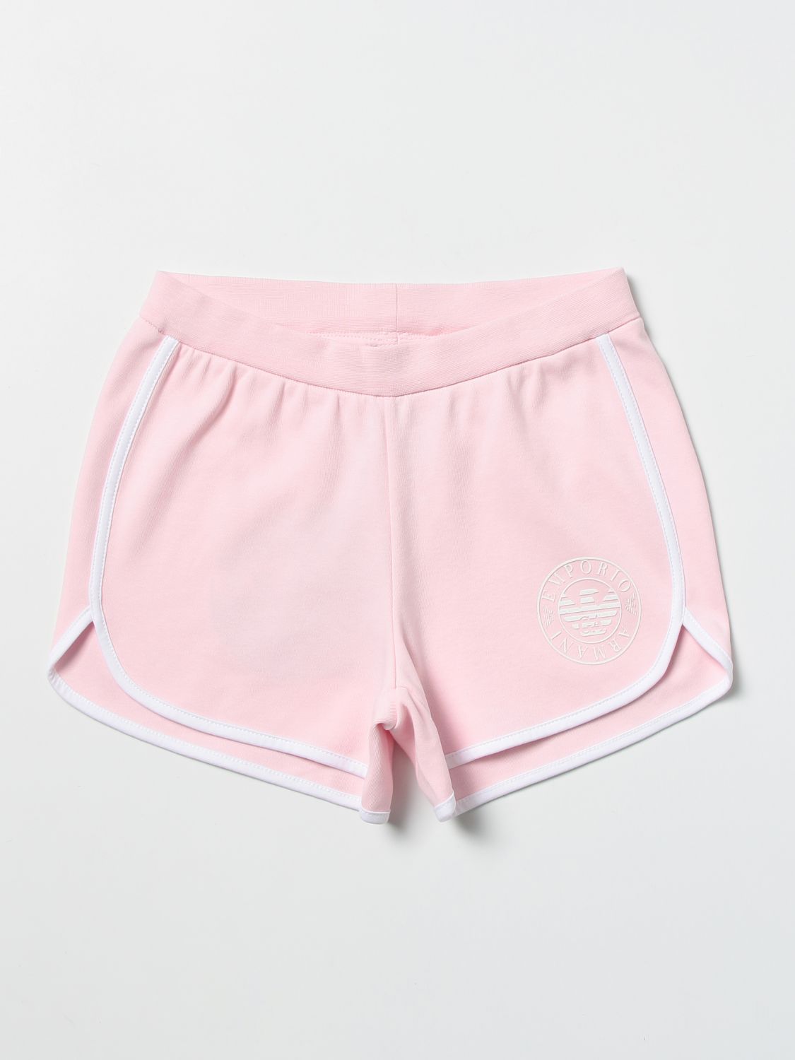 Pantaloncino Emporio Armani: Pantaloncino Emporio Armani bambina rosa 1