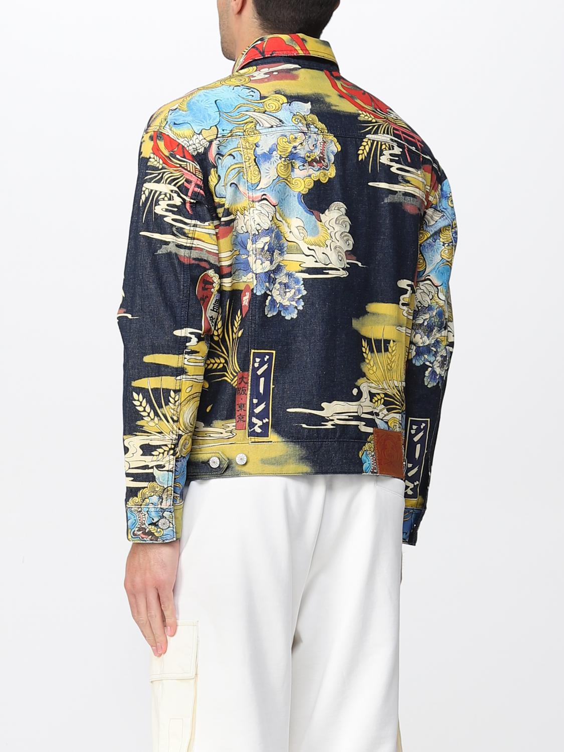 EVISU: Jacket men - Denim | Jacket 