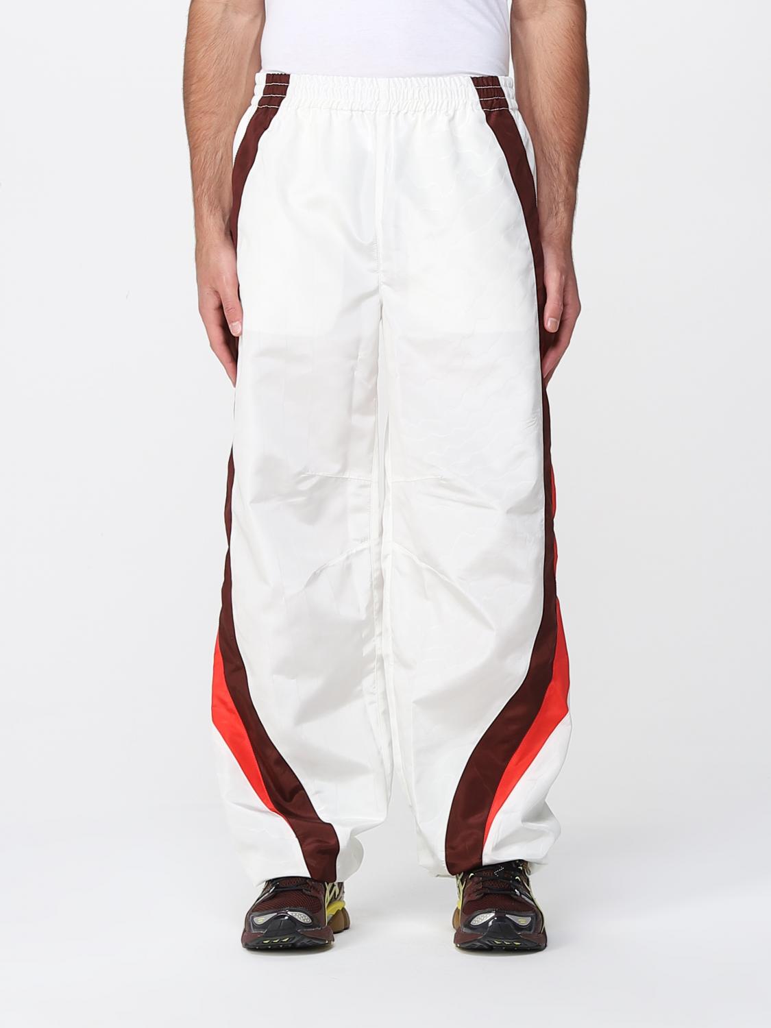 Marine Serre Unisex Paneled Moiré Track Pants In Multicolor