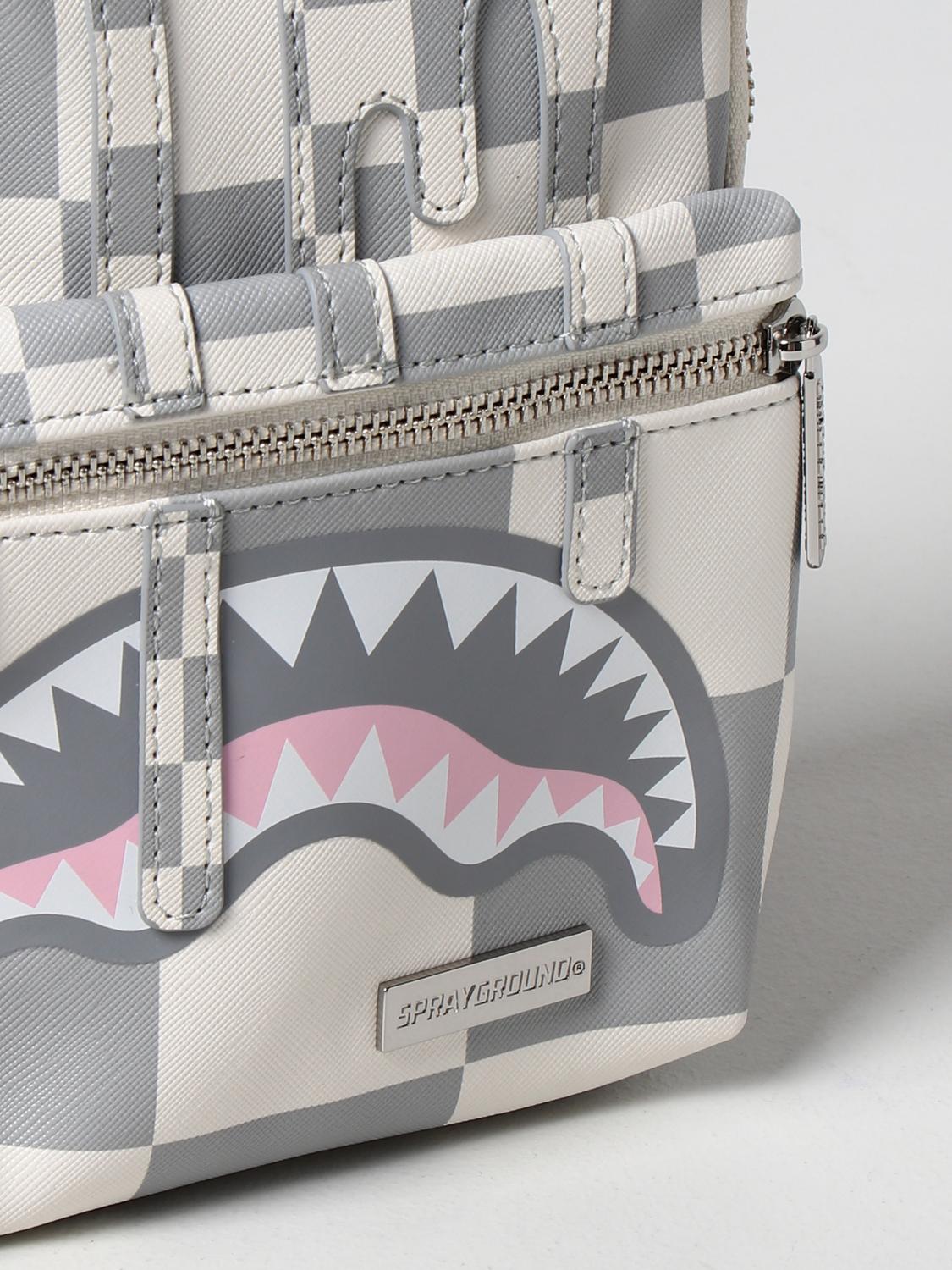 SPRAYGROUND: Borsello in pelle vegana - Bianco | Zaino Sprayground  910B4328NSZ GIGLIO.COM