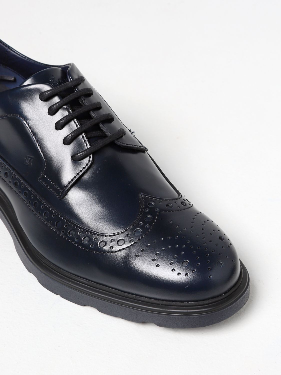 Zapatos de cordones Hogan: Zapatos de cordones hombre Hogan azul oscuro 4