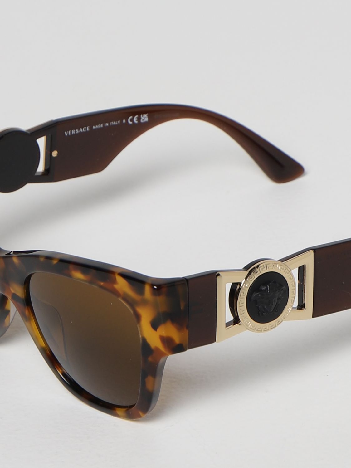 Glasses Versace: Versace acetate sunglasses brown 4