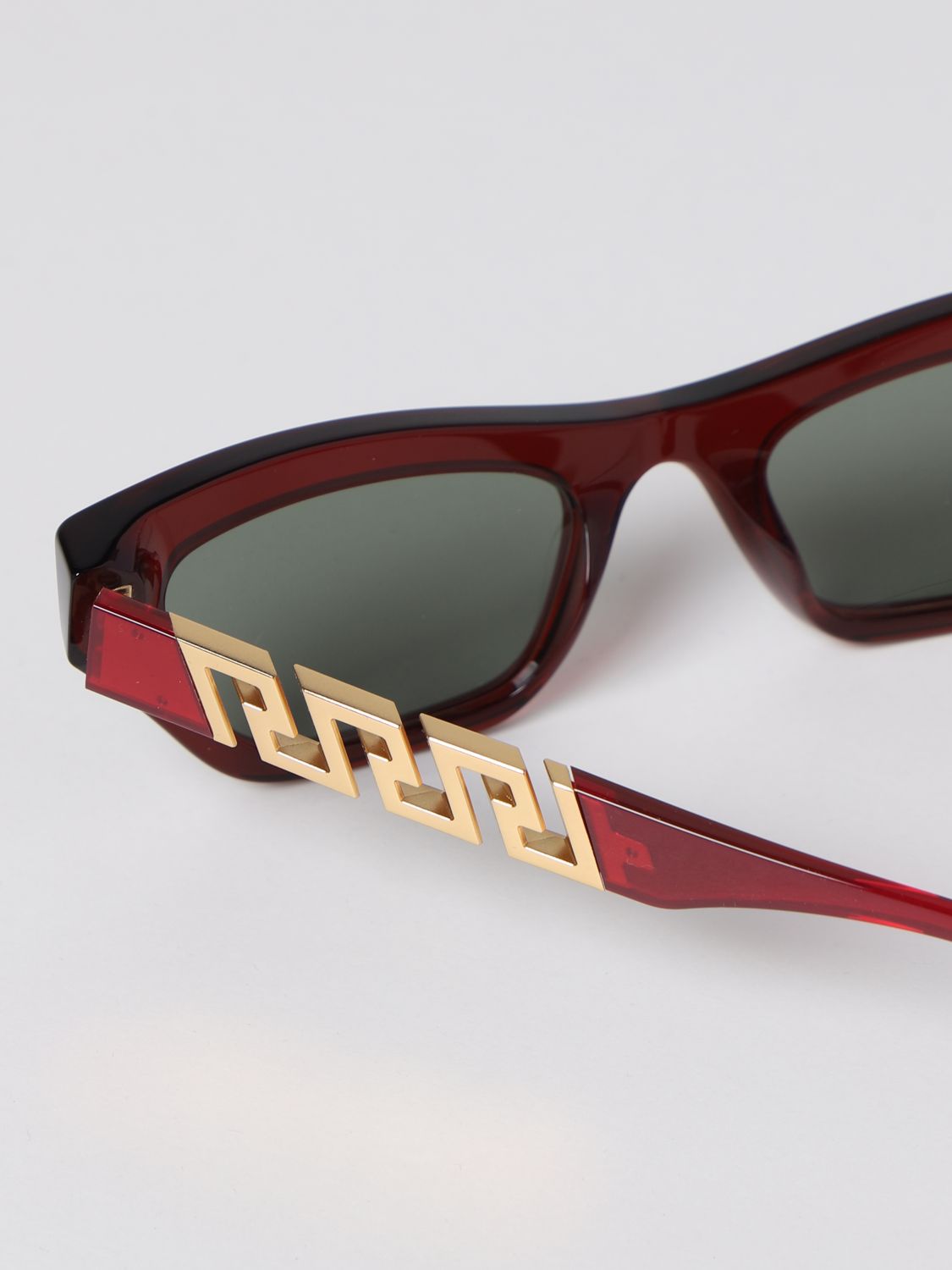 Glasses Versace: Versace acetate sunglasses red 4