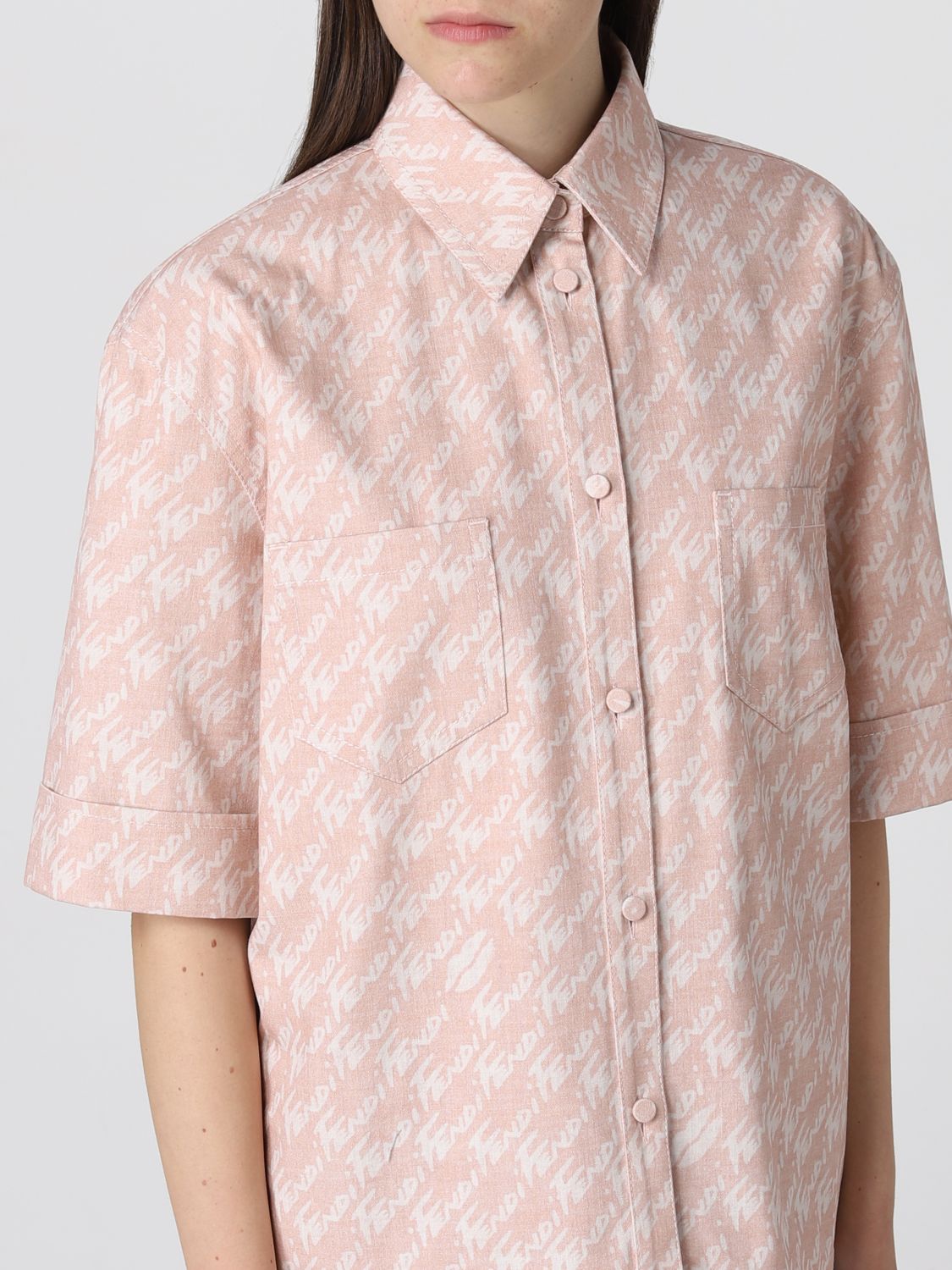 Рубашка Fendi: Рубашка Женское Fendi fa01 5