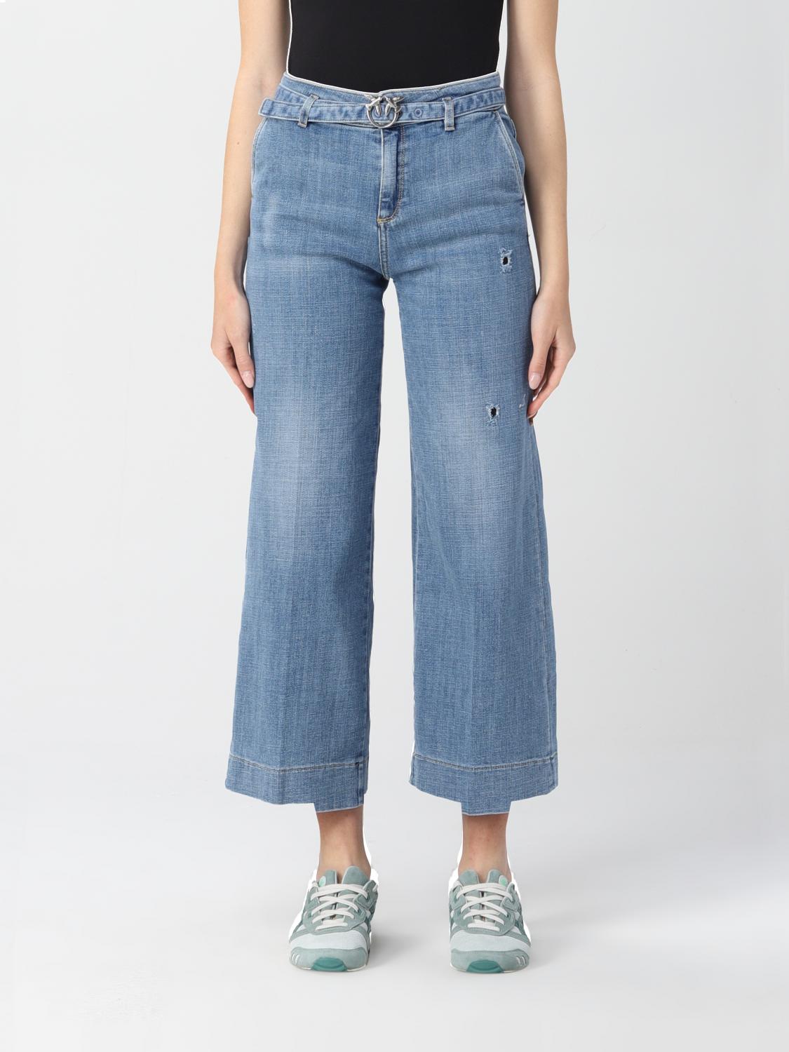 PINKO: Vaquero mujer - Azul Oscuro | Vaquero Pinko 1J10VUY78Q GIGLIO.COM