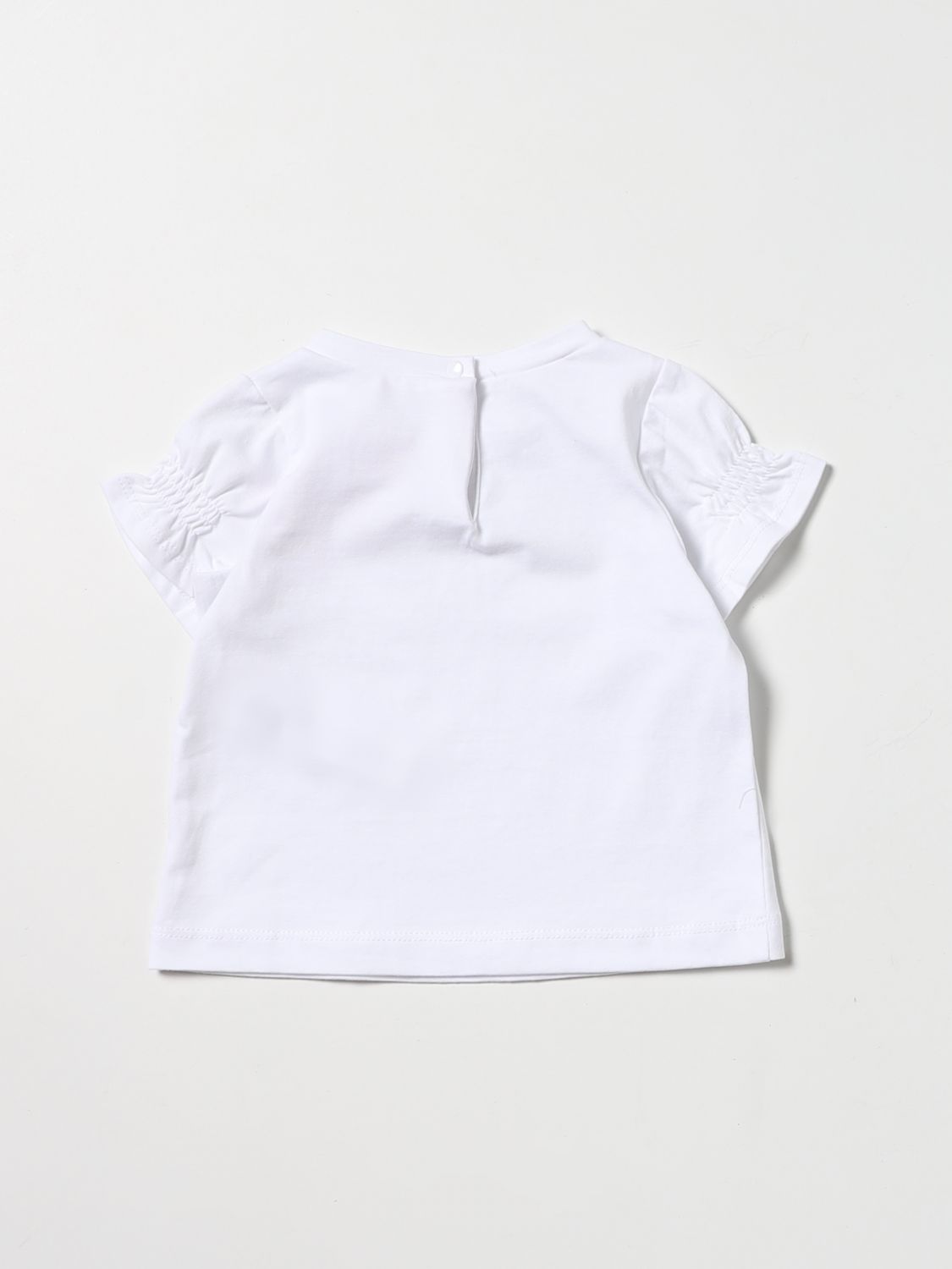 T-shirt Liu Jo: Liu Jo T-shirt with rhinestone logo white 2
