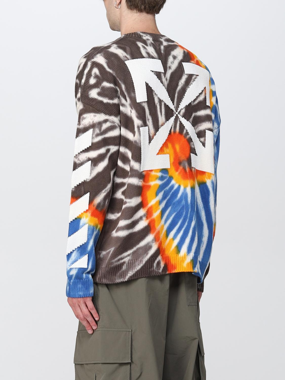 Off White tie dye sweater