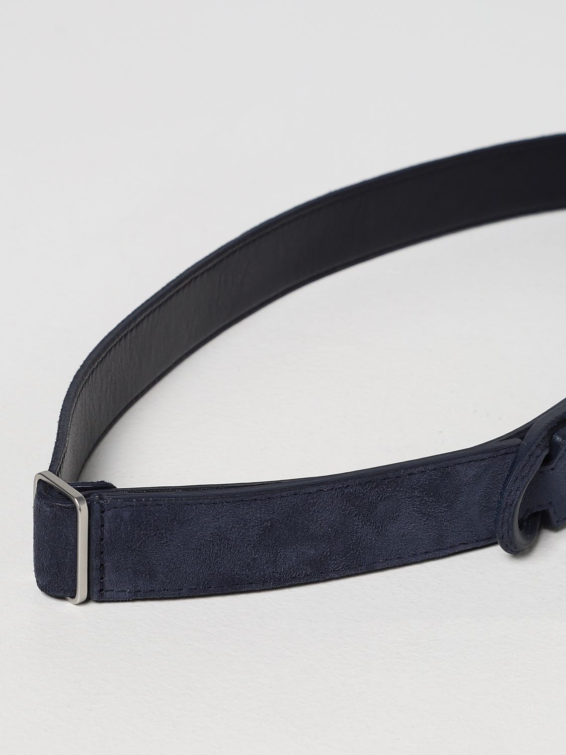 Cintura Orciani: Cintura Orciani in camoscio blue 2