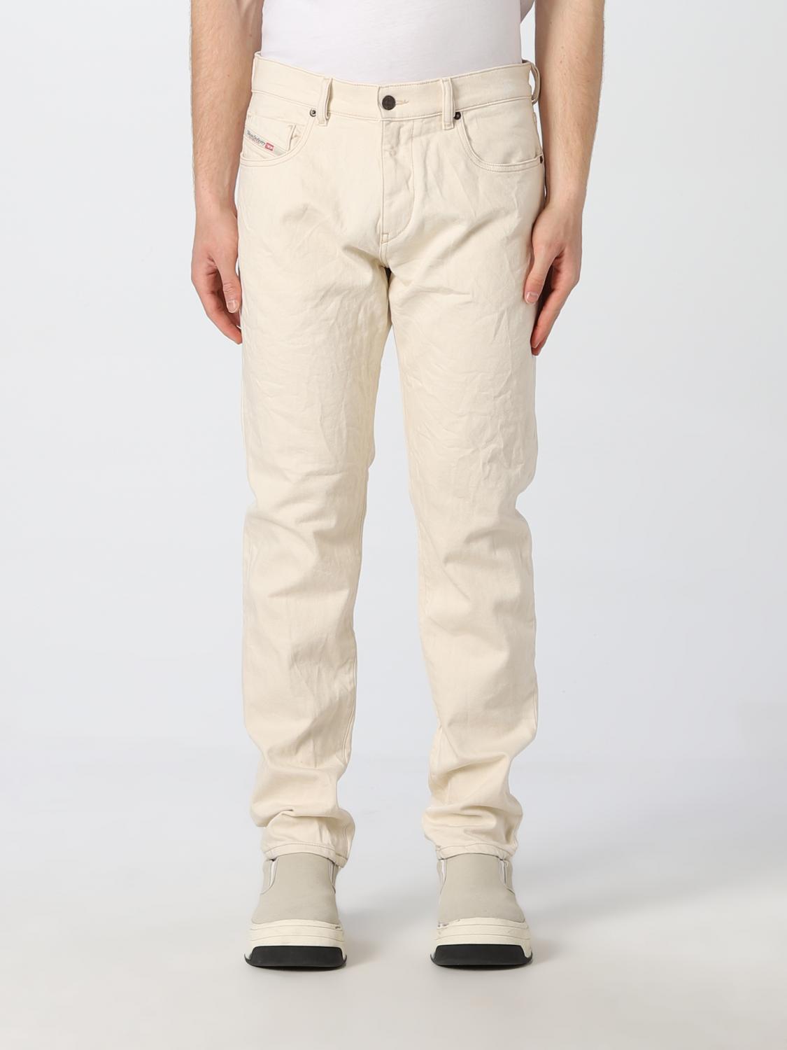 diesel cream jeans