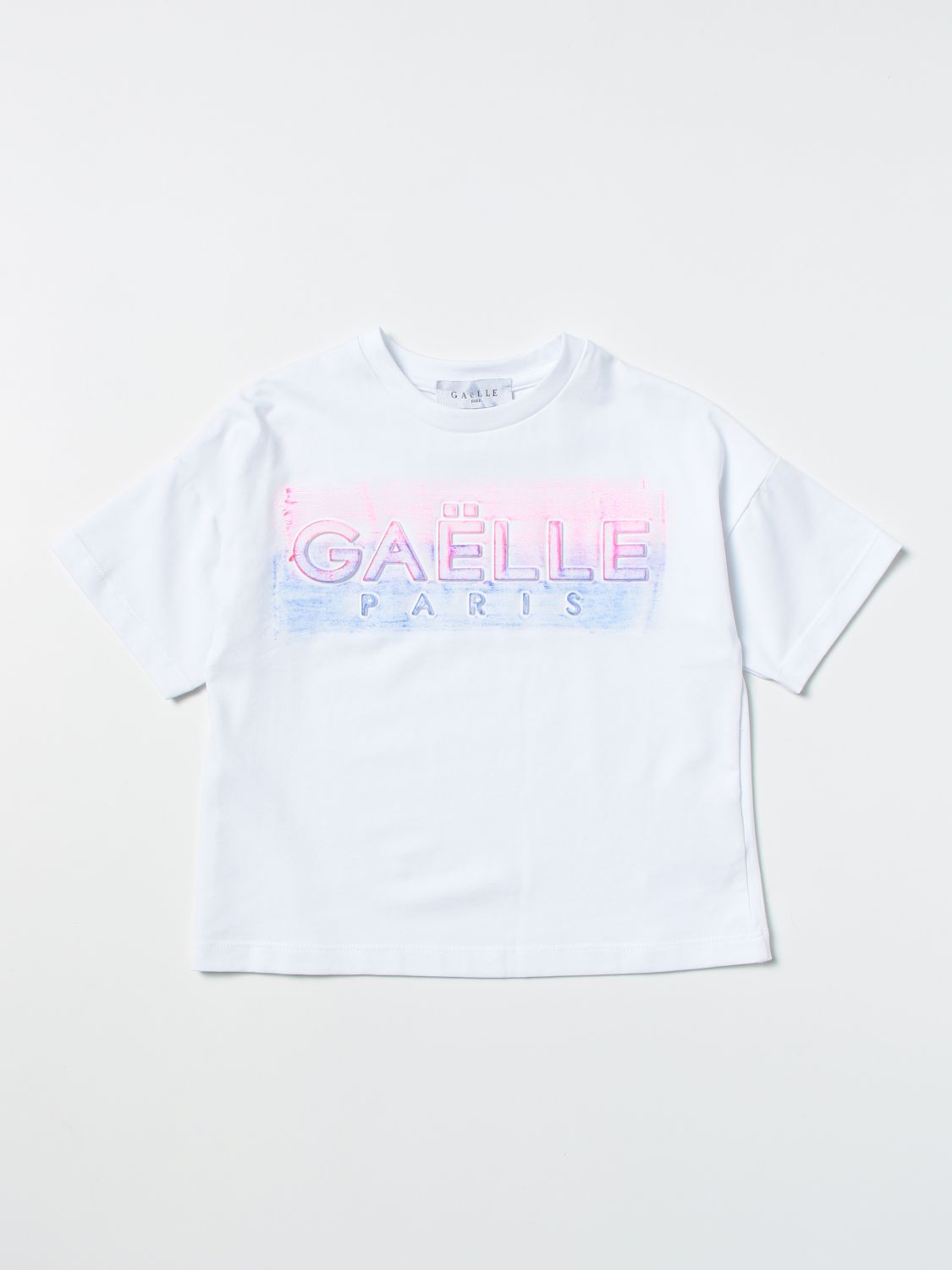 티셔츠 가엘 파리: 티셔츠 Gaëlle Paris 여아 화이트 1