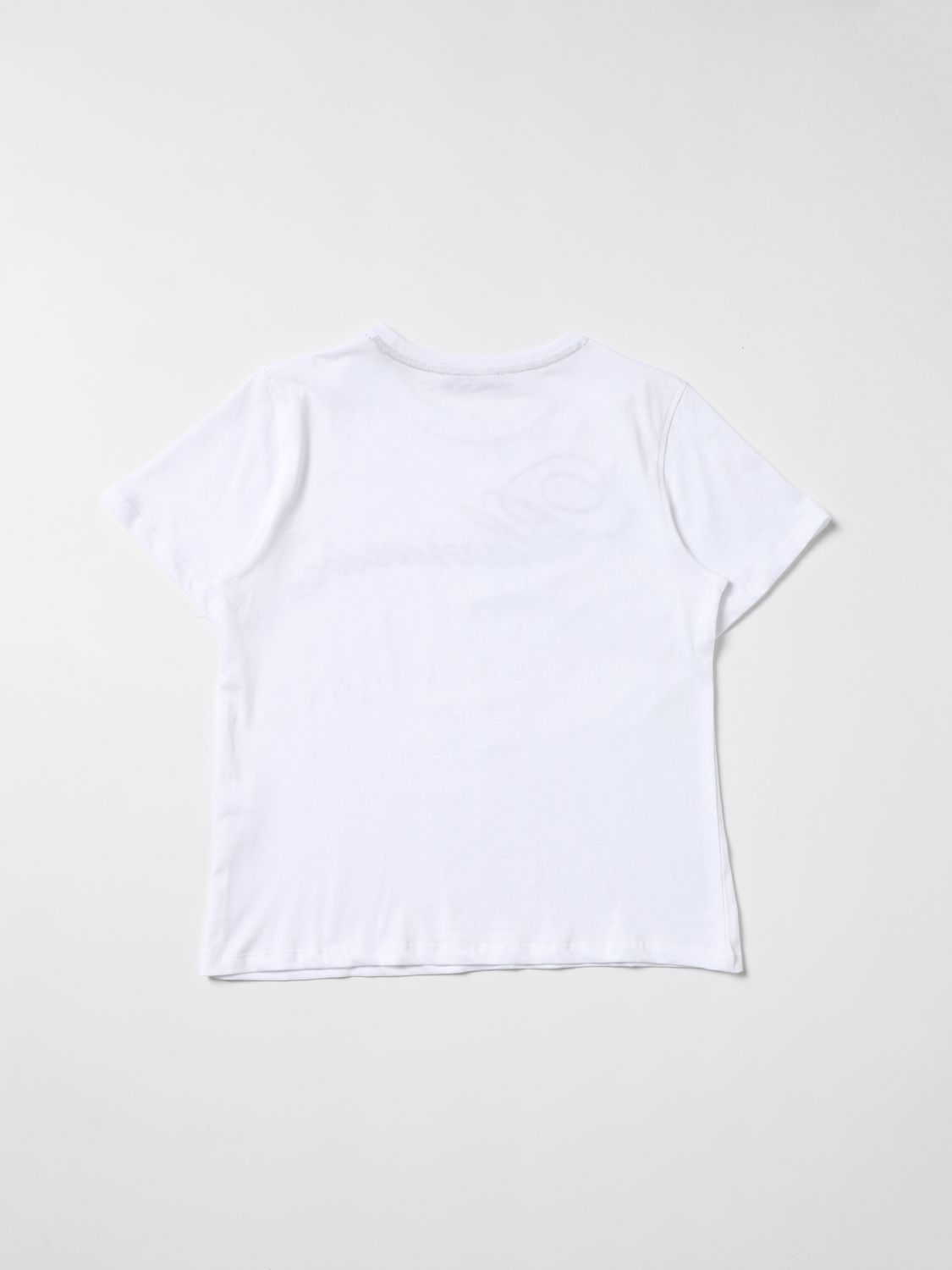 Camisetas Miss Blumarine: Camisetas niños Miss Blumarine blanco 2