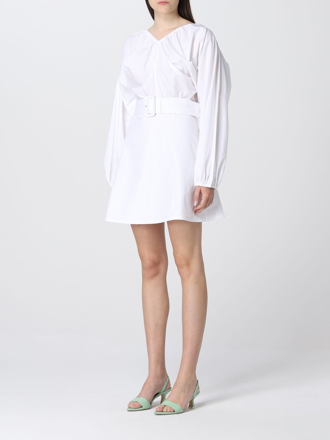 PATOU: dress for woman - White | Patou dress DR0840017 online on GIGLIO.COM