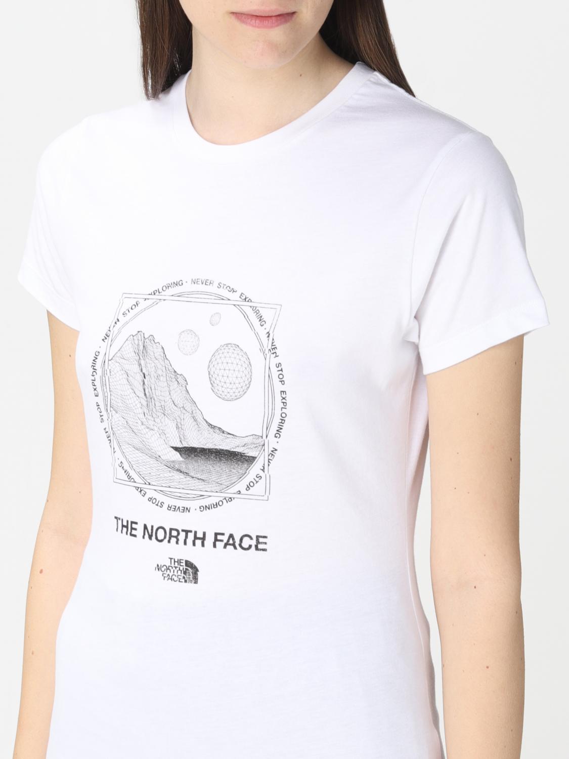 ザノースフェイス The North Face Tシャツ レディース ホワイト Tシャツ ザノースフェイス Nf0a7r29f Giglio Com