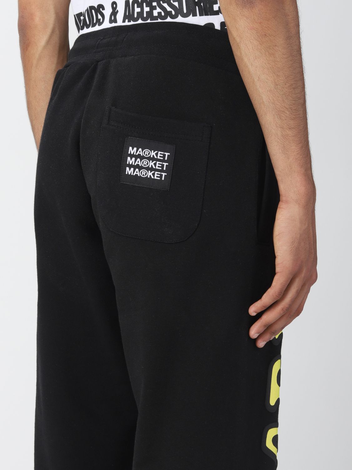 MARKET: Pants men - Black | Pants Market 395000462 GIGLIO.COM