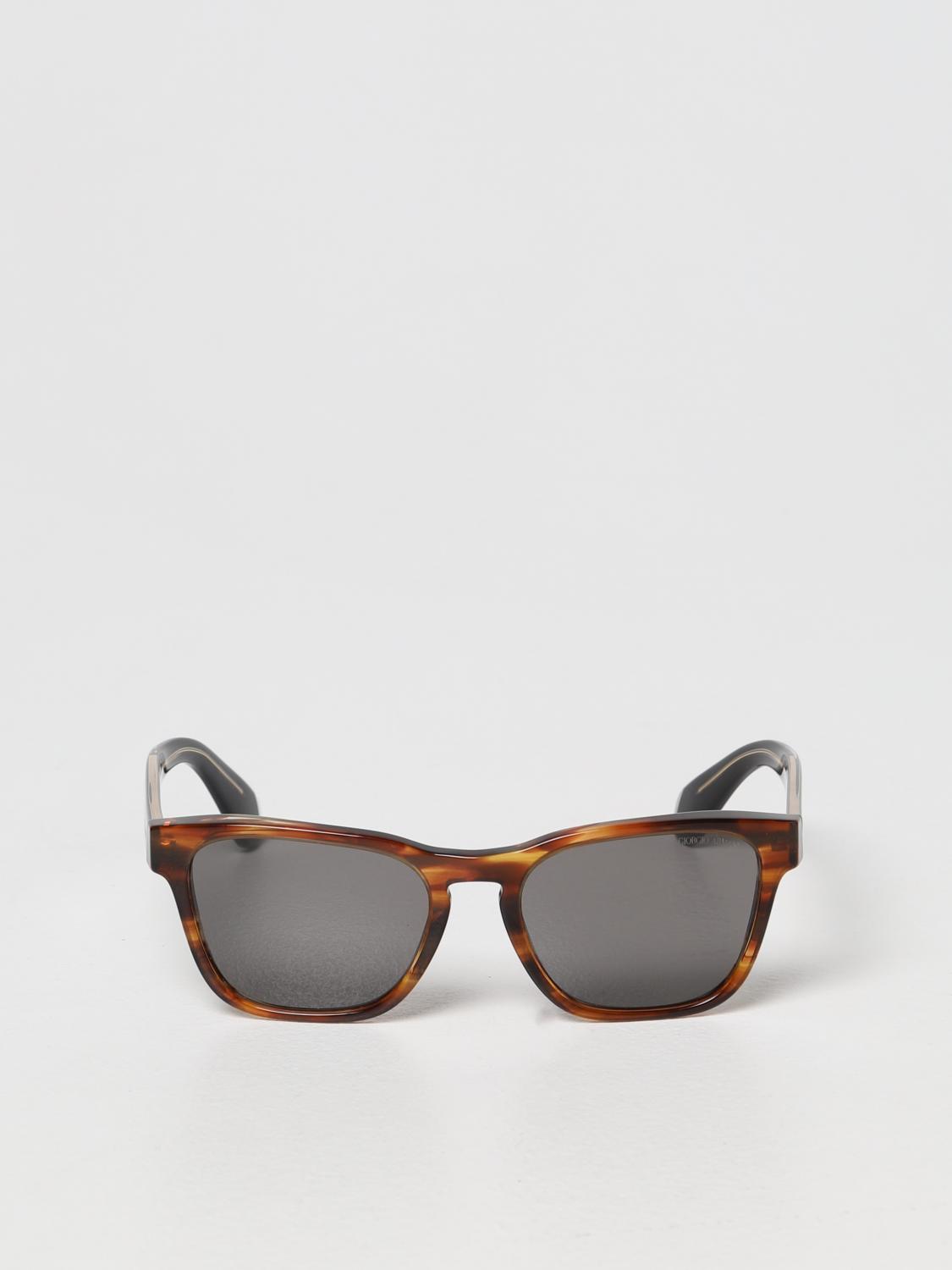 GIORGIO ARMANI: Occhiali da sole in acetato - Marrone | Occhiali Giorgio  Armani AR 8155 GIGLIO.COM