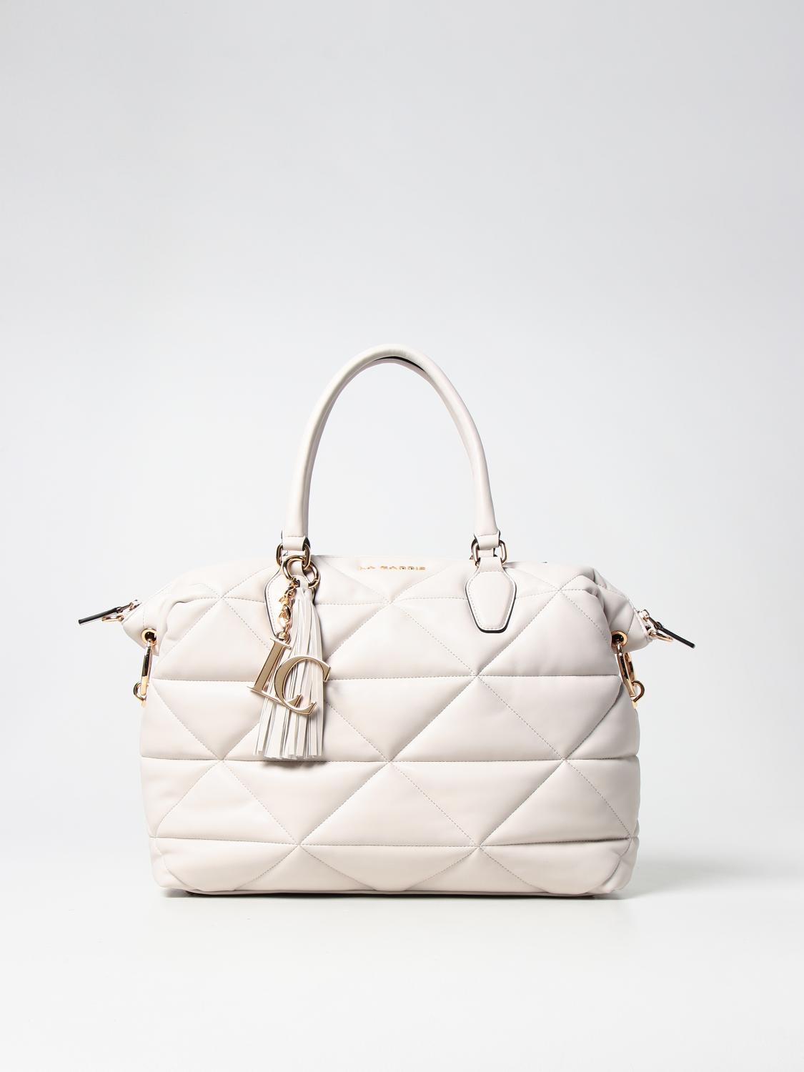 LA CARRIE Shoulder bag women Ivory Handbag La Carrie 121MMB402SYN