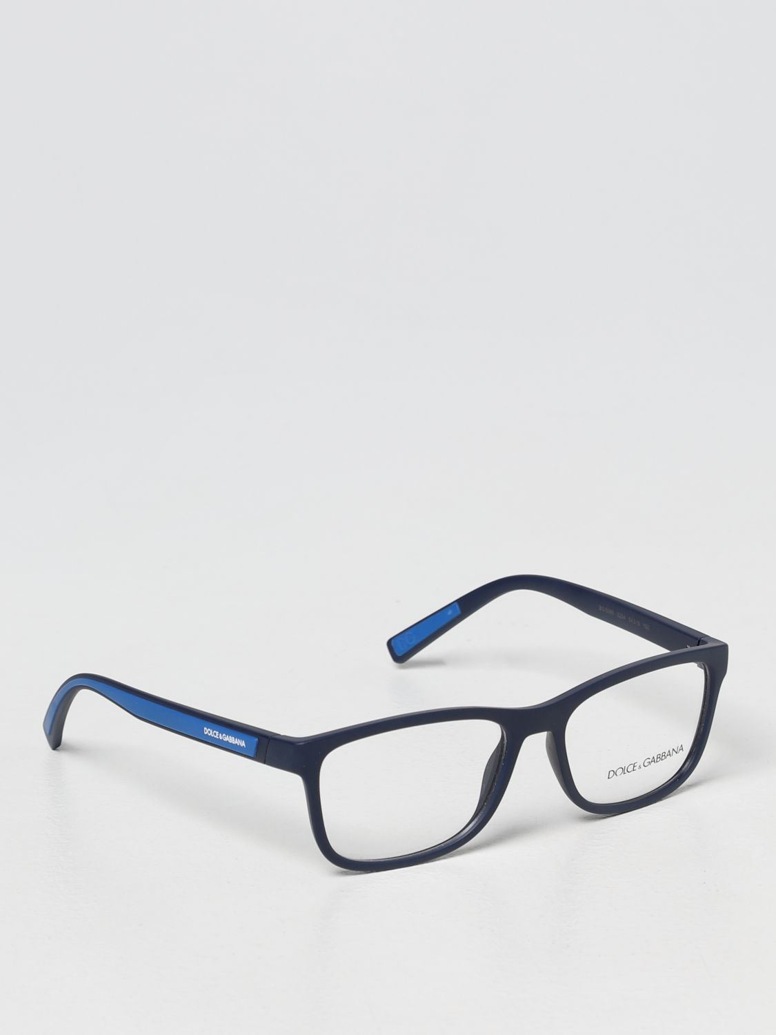 DOLCE & GABBANA: acetate eyeglasses - Blue | Dolce & Gabbana glasses DG ...