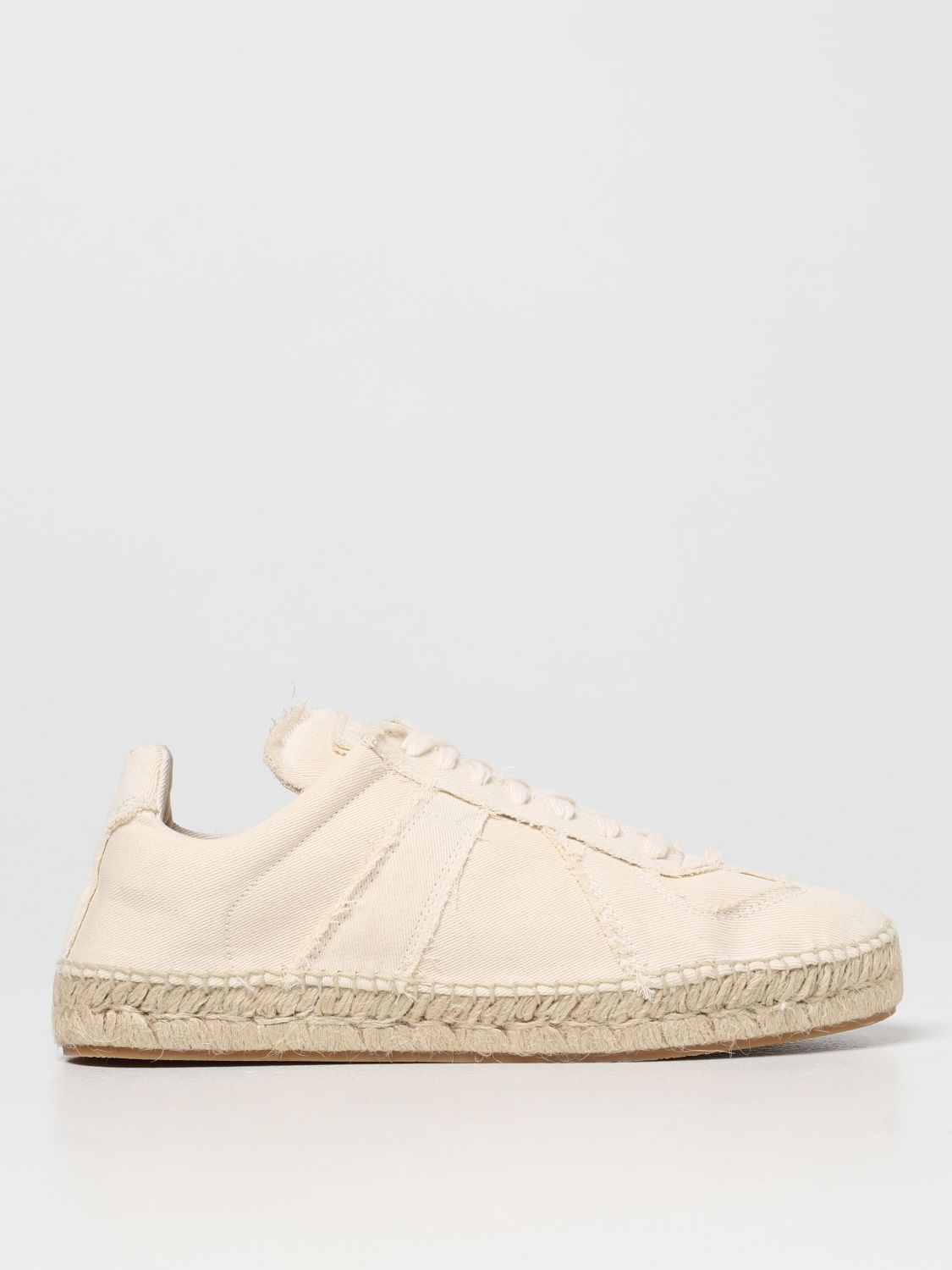 MAISON MARGIELA: canvas sneakers - White | Maison Margiela sneakers ...