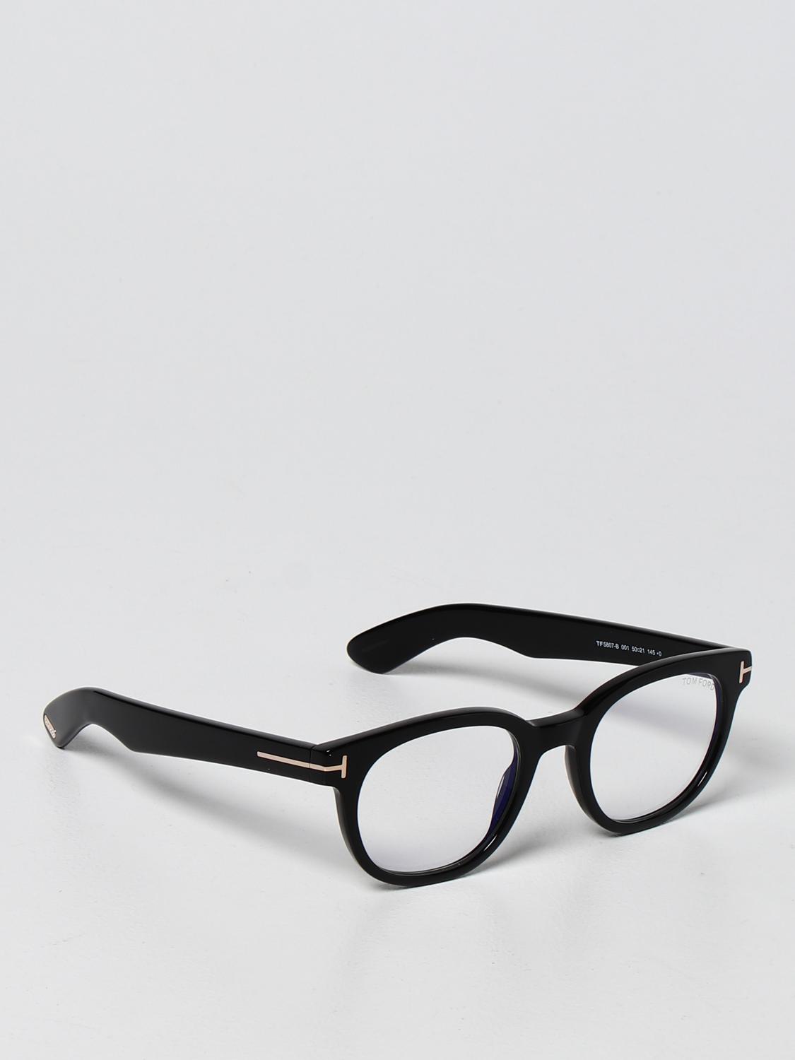 TOM FORD: Occhiali Uomo - Nero | Occhiali Tom Ford TF 5807- B Online Su ...