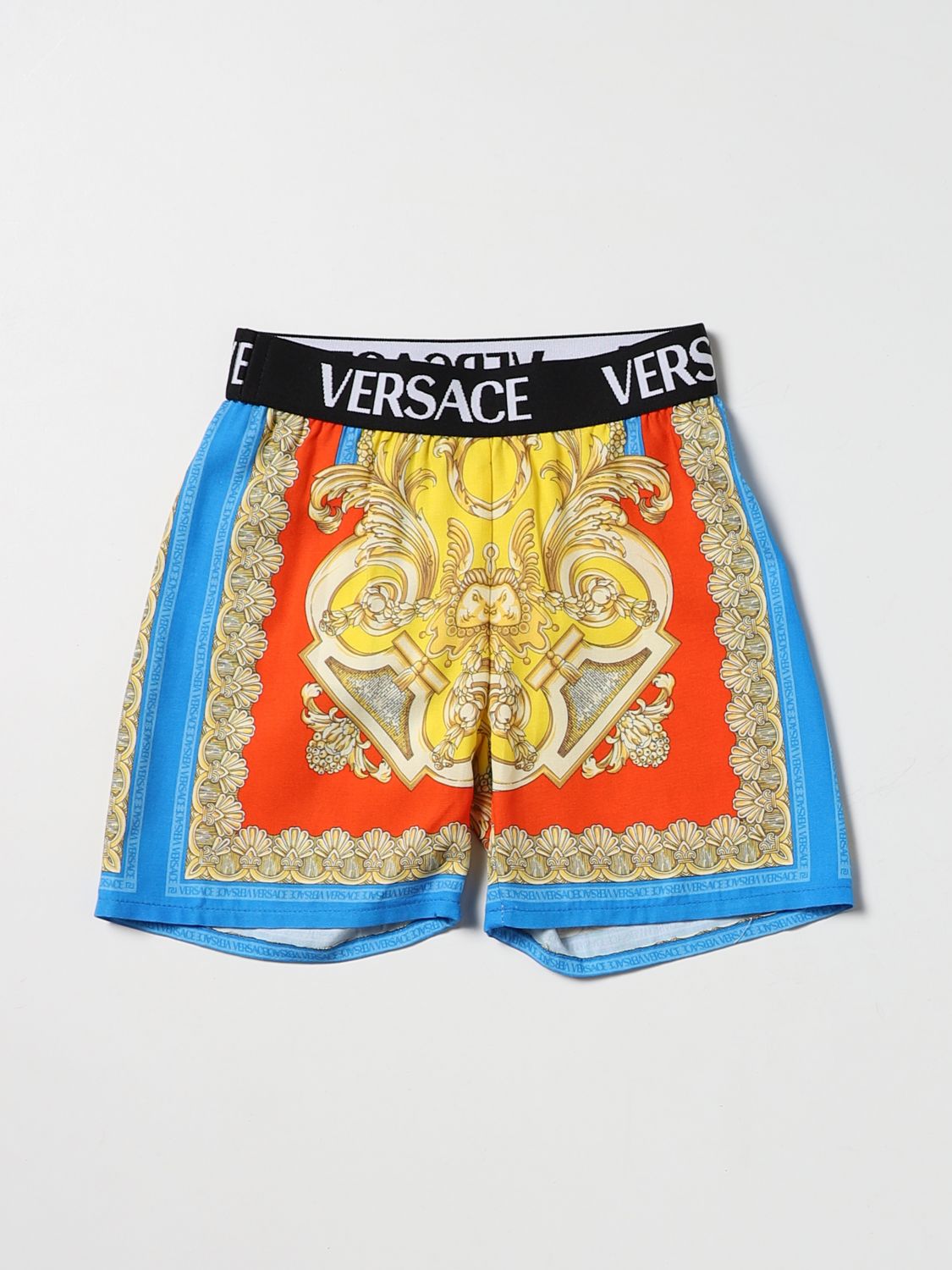 Young Versace Babies' Shorts  Kids In Multicolor