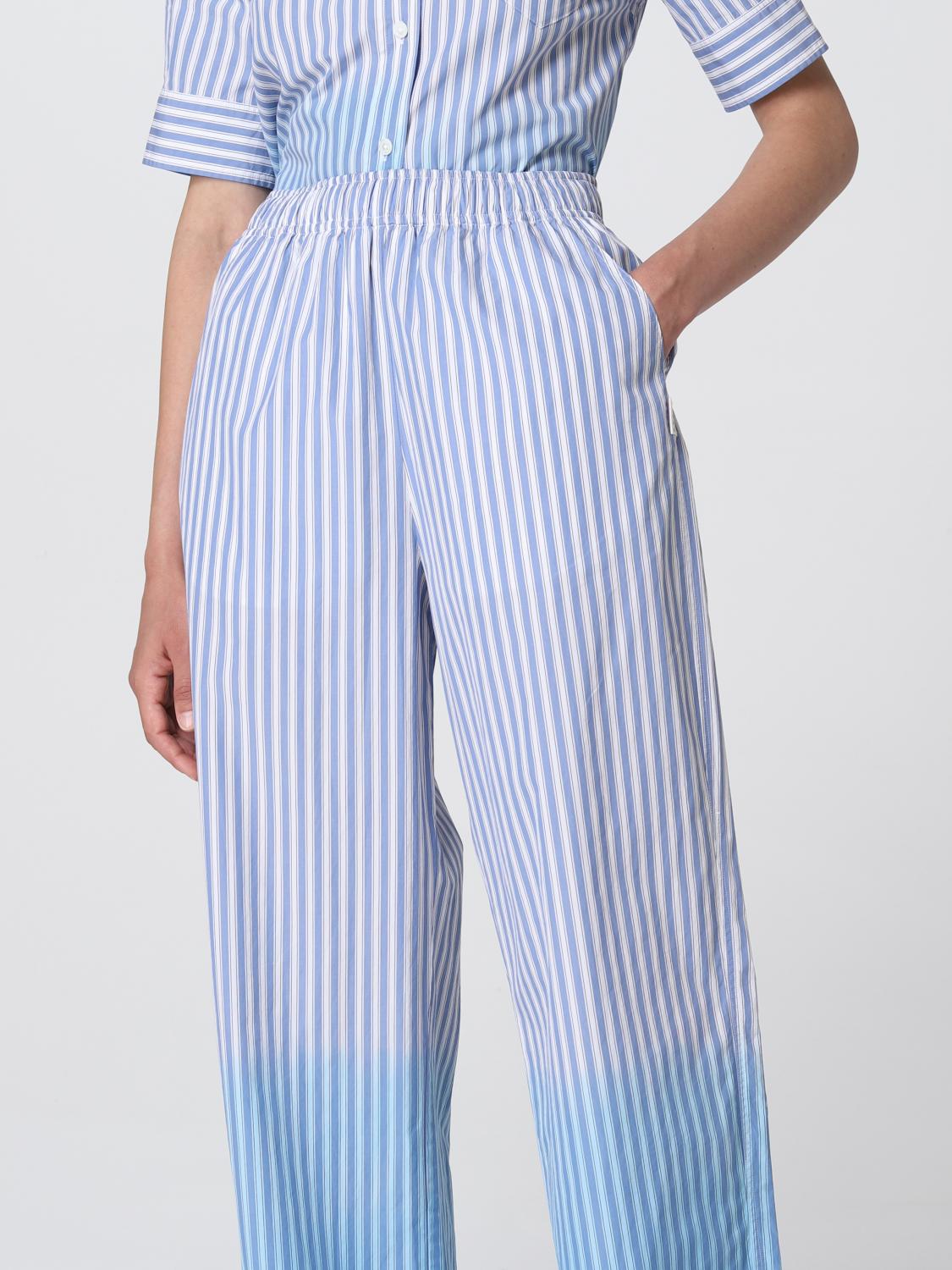 MARNI: striped cotton pants - Striped 