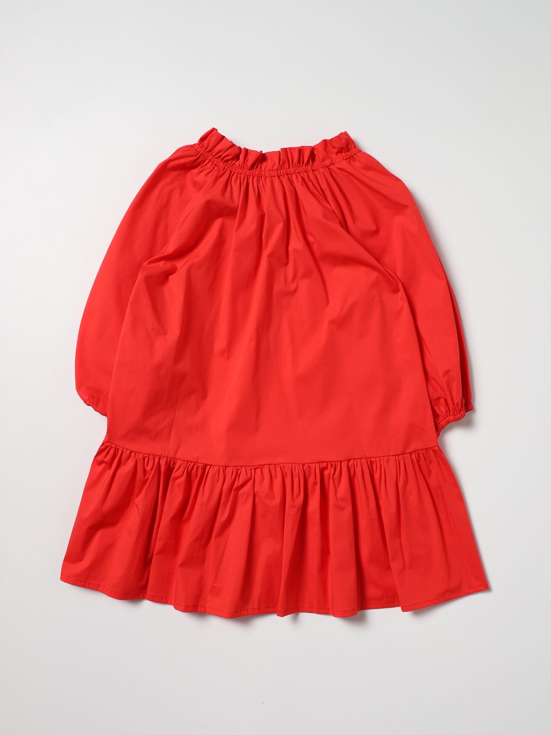 Платье Piccola Ludo: Платье Piccola Ludo девочка красный 2