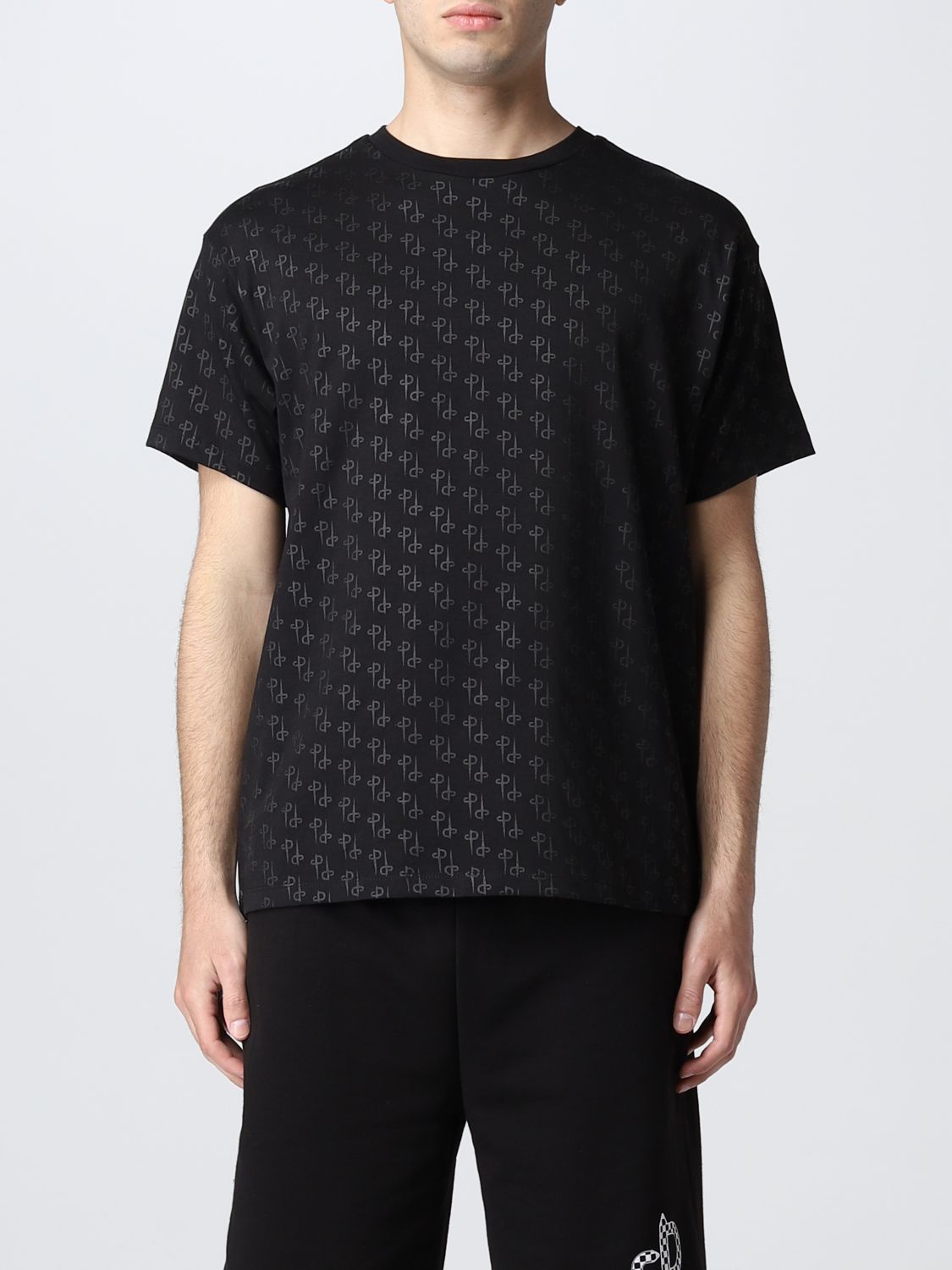 PACIOTTI: t-shirt for man - Black | Paciotti t-shirt CAA1219 online on ...