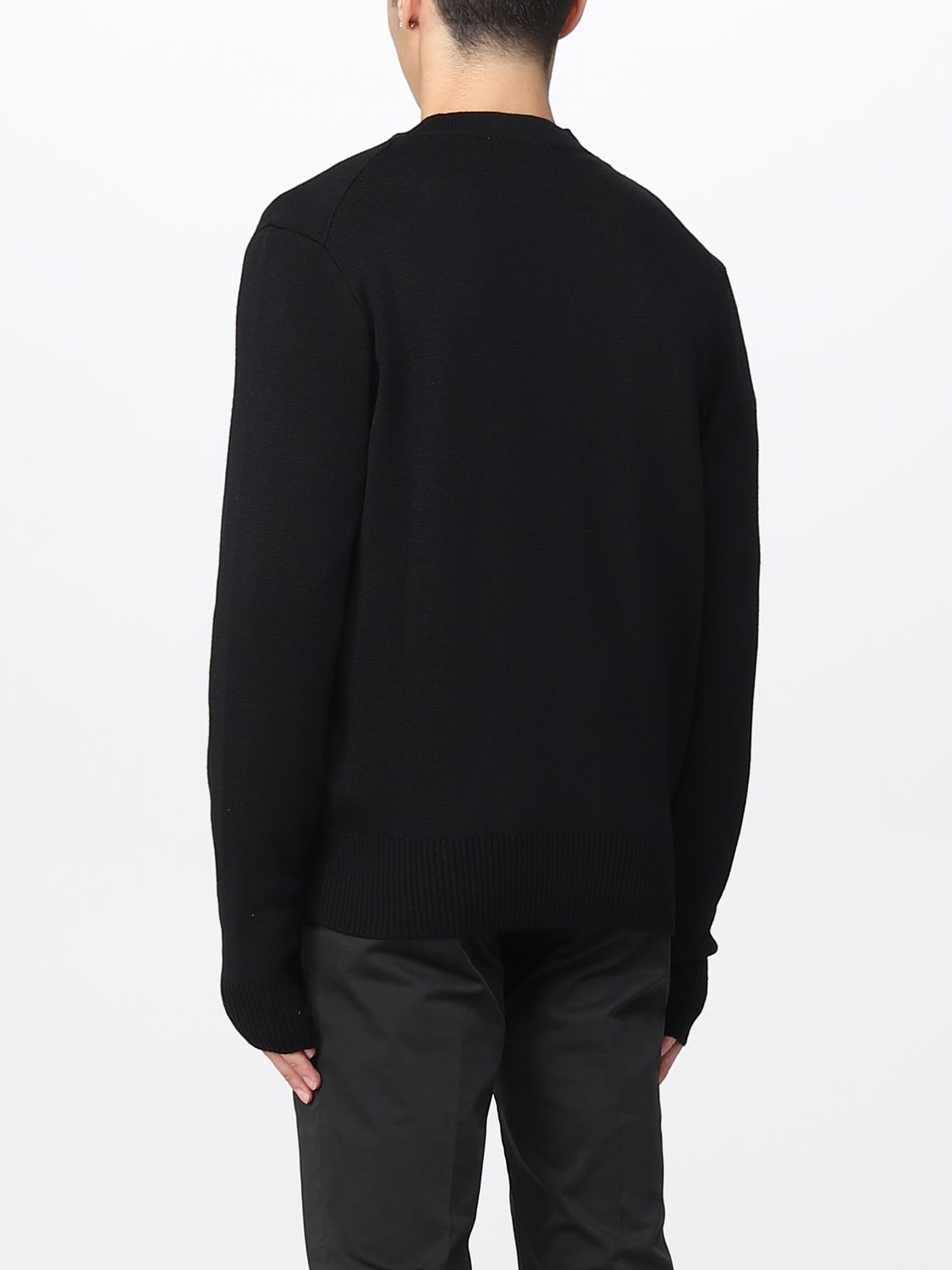 AMI PARIS: Sweater men - Black | Sweater Ami Paris BFHKC001001 GIGLIO.COM