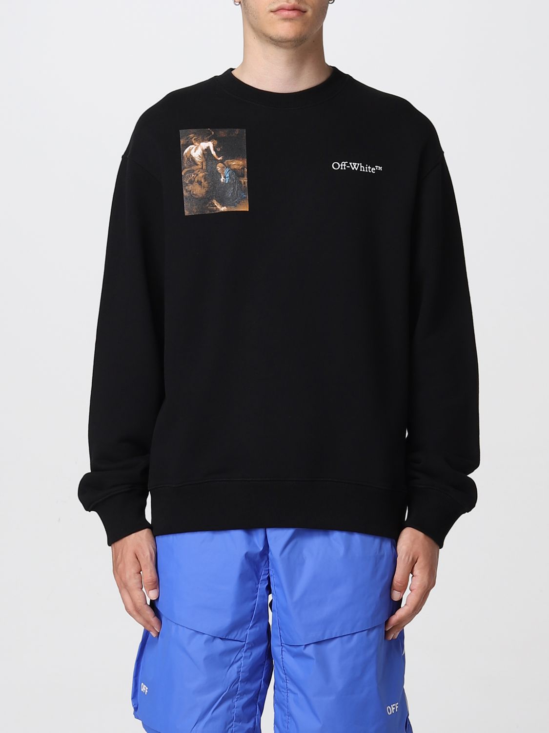 OFF-WHITE: sweatshirt for man - Black | Off-White sweatshirt ...