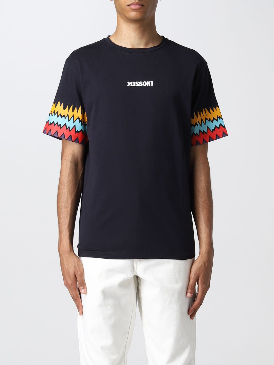 T-shirt Missoni: Missoni t-shirt with contrasting print fa01 1