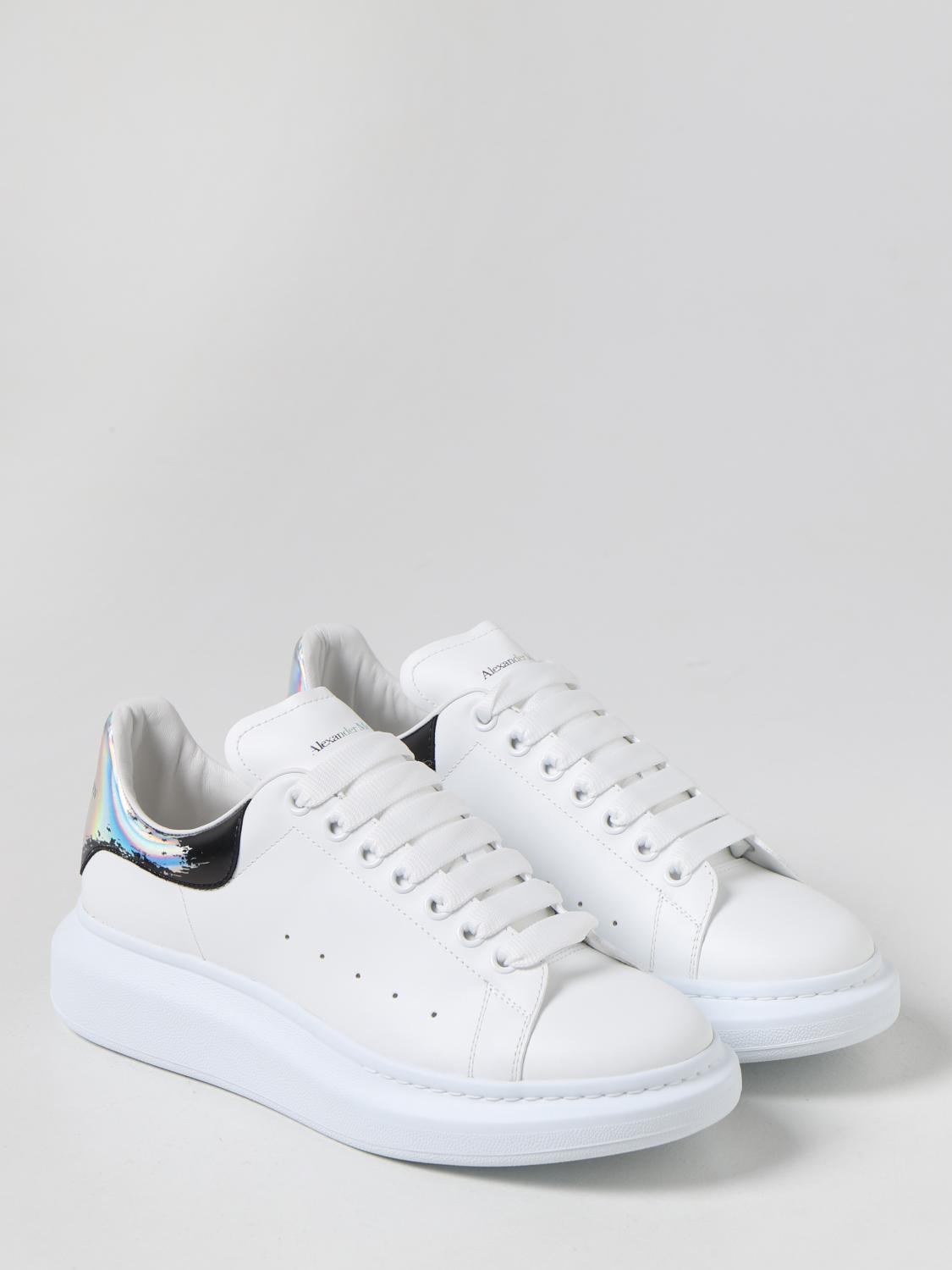 ALEXANDER MCQUEEN: Zapatillas para Blanco | Zapatillas Alexander Mcqueen en línea GIGLIO.COM