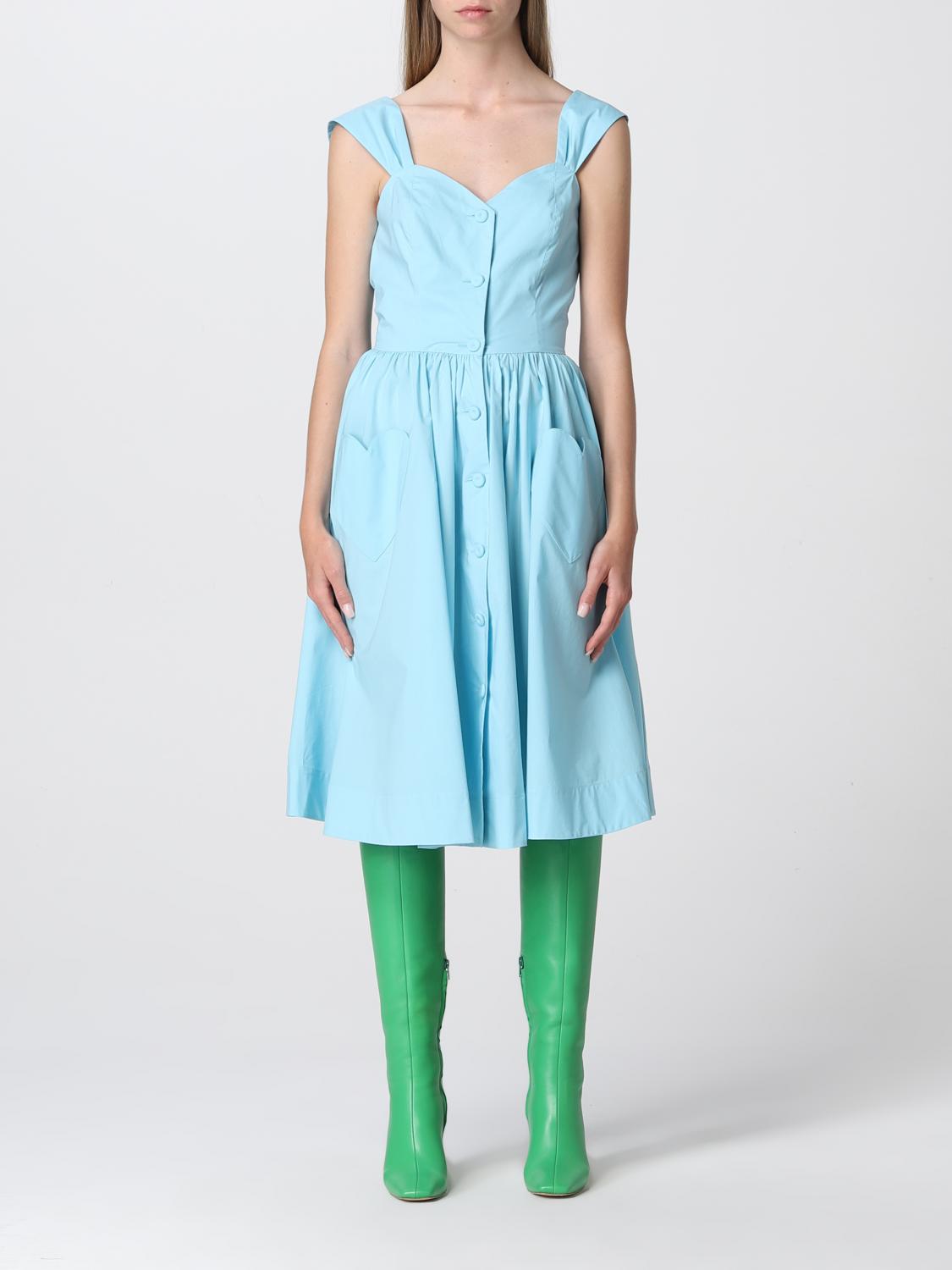 MOSCHINO COUTURE: Abito donna - Azzurro | Abito Moschino Couture 04570431  GIGLIO.COM