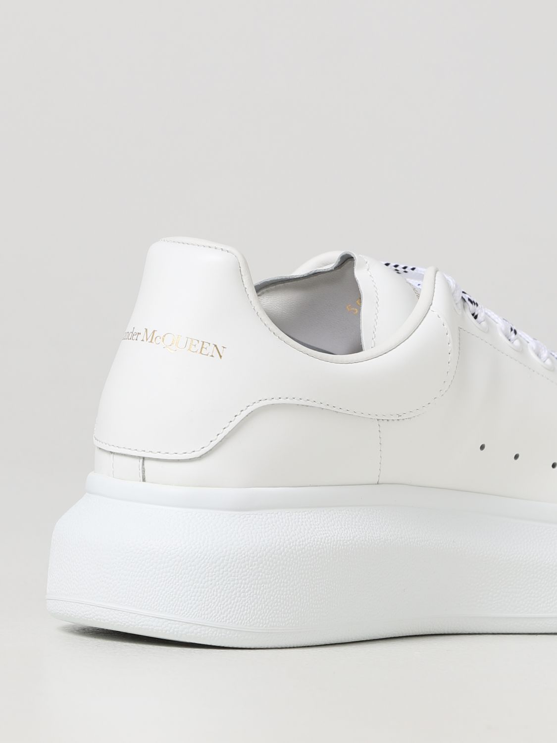 Sneakers Alexander Mcqueen: Alexander McQueen leather sneakers white 1 3