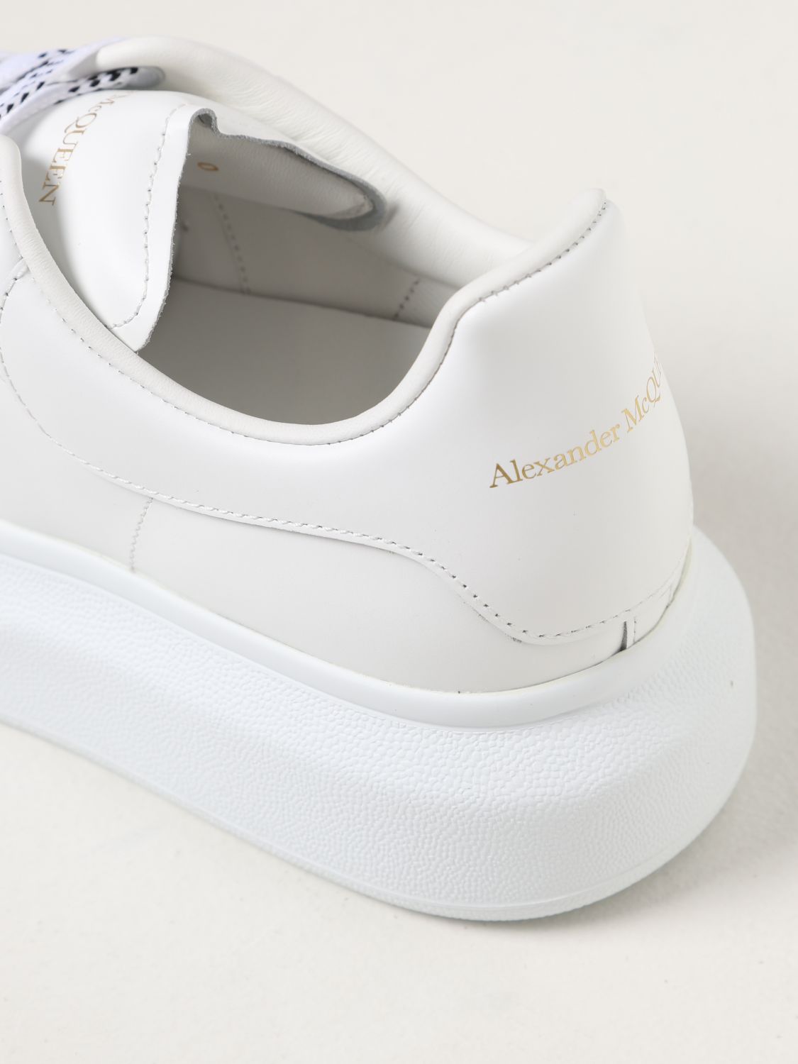 Sneakers Alexander Mcqueen: Alexander McQueen leather sneakers white 1 4