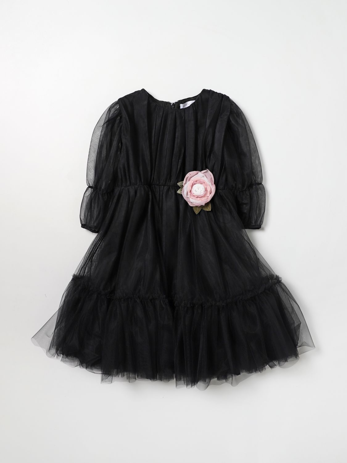 Vestido Monnalisa: Vestido Monnalisa para niña negro 1