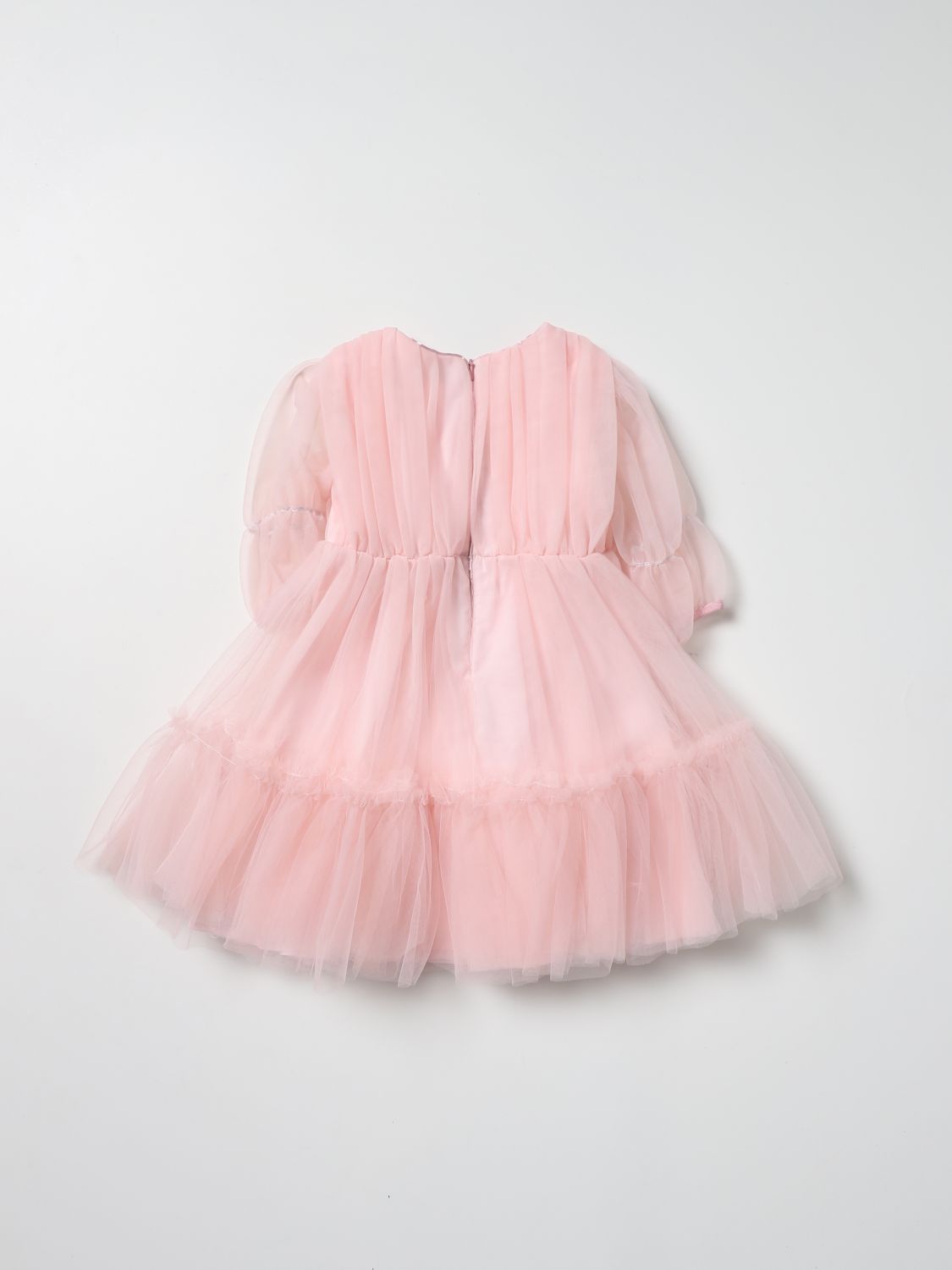 Dress Monnalisa: Monnalisa tulle dress pink 2