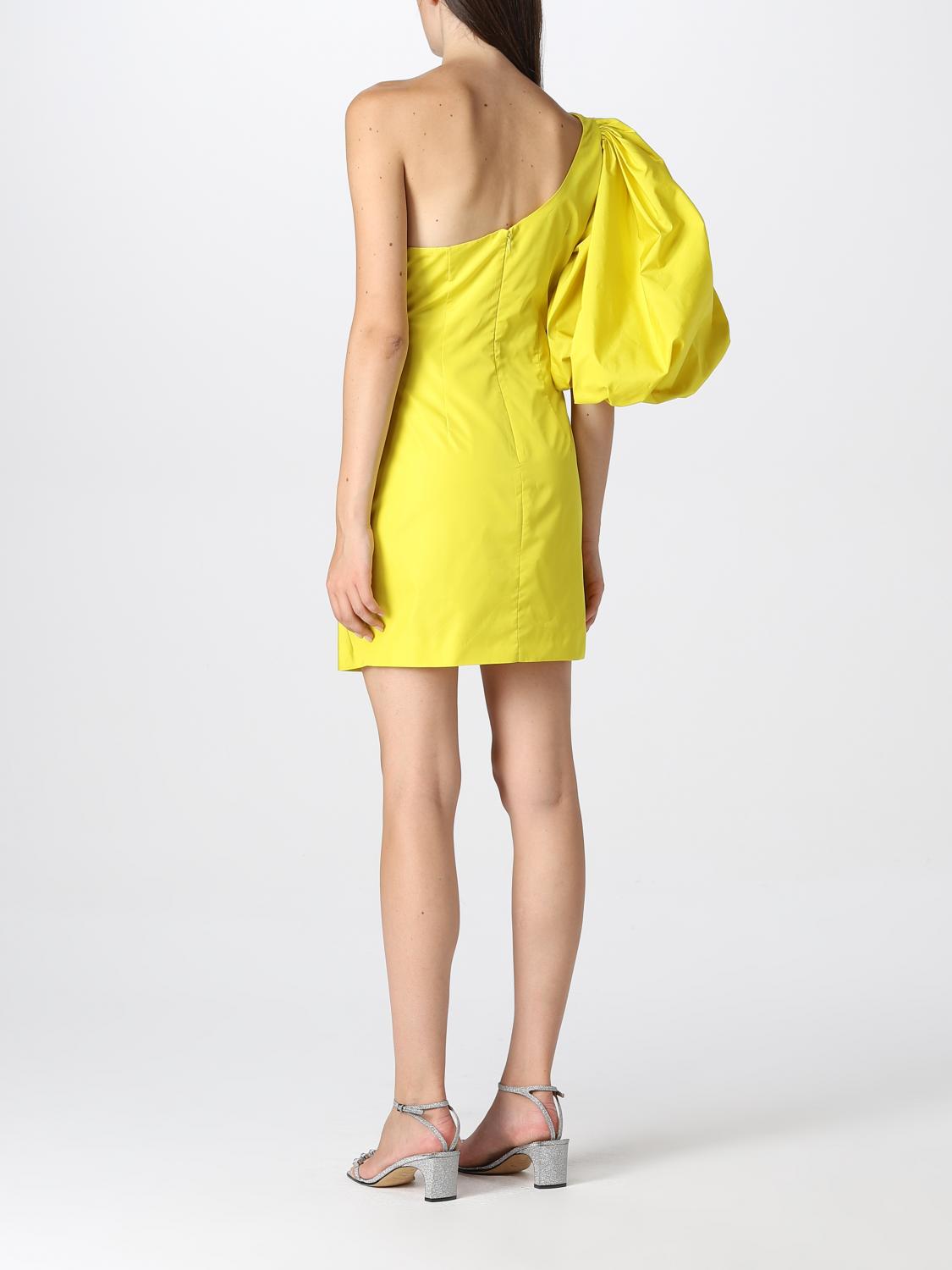 PINKO: dress for woman - Yellow | Pinko dress 1N13JR8173 online on ...