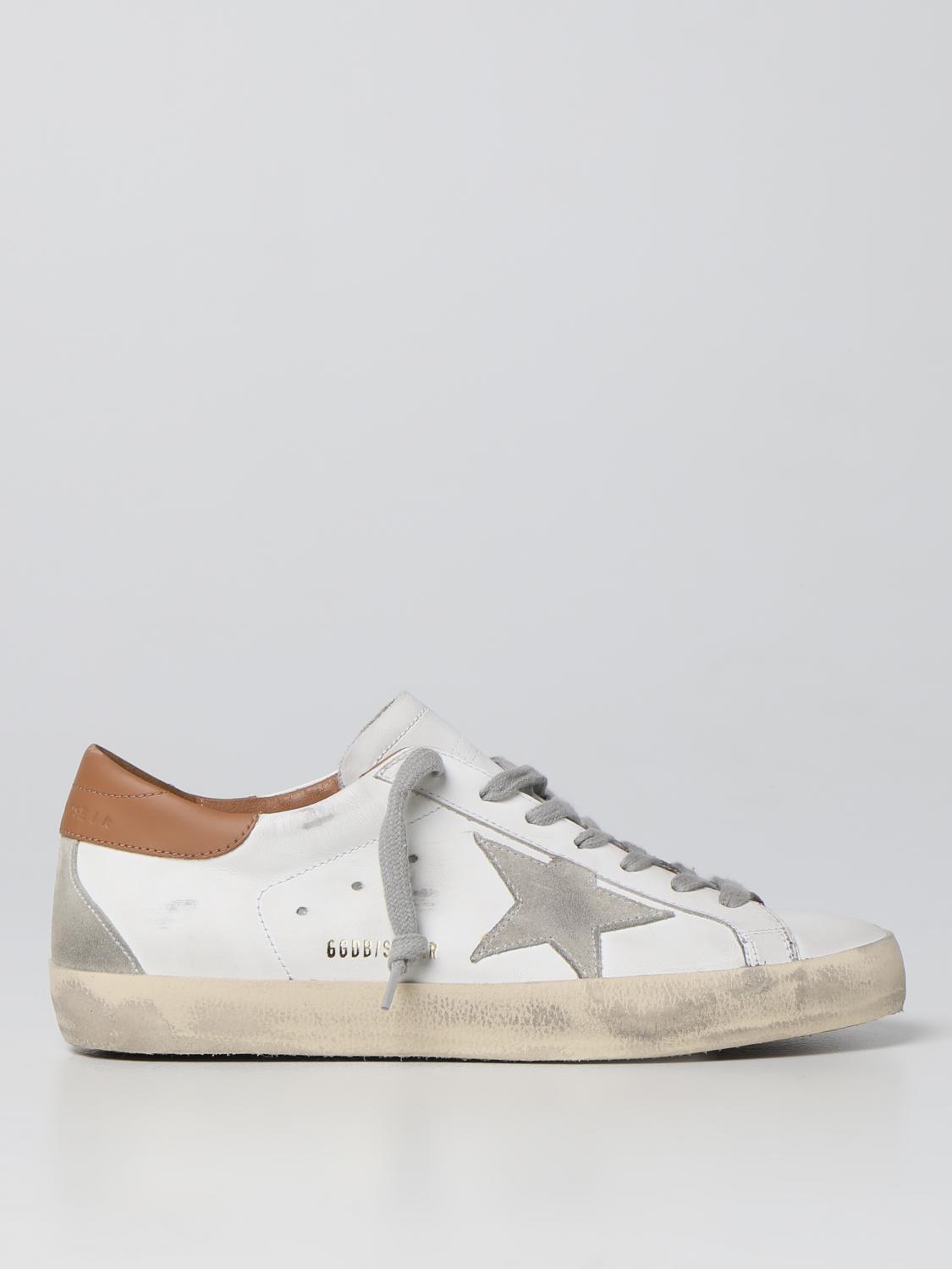 GOLDEN GOOSE: sneakers for man - White | Golden Goose sneakers  GMF00102F00218210803 online at GIGLIO.COM