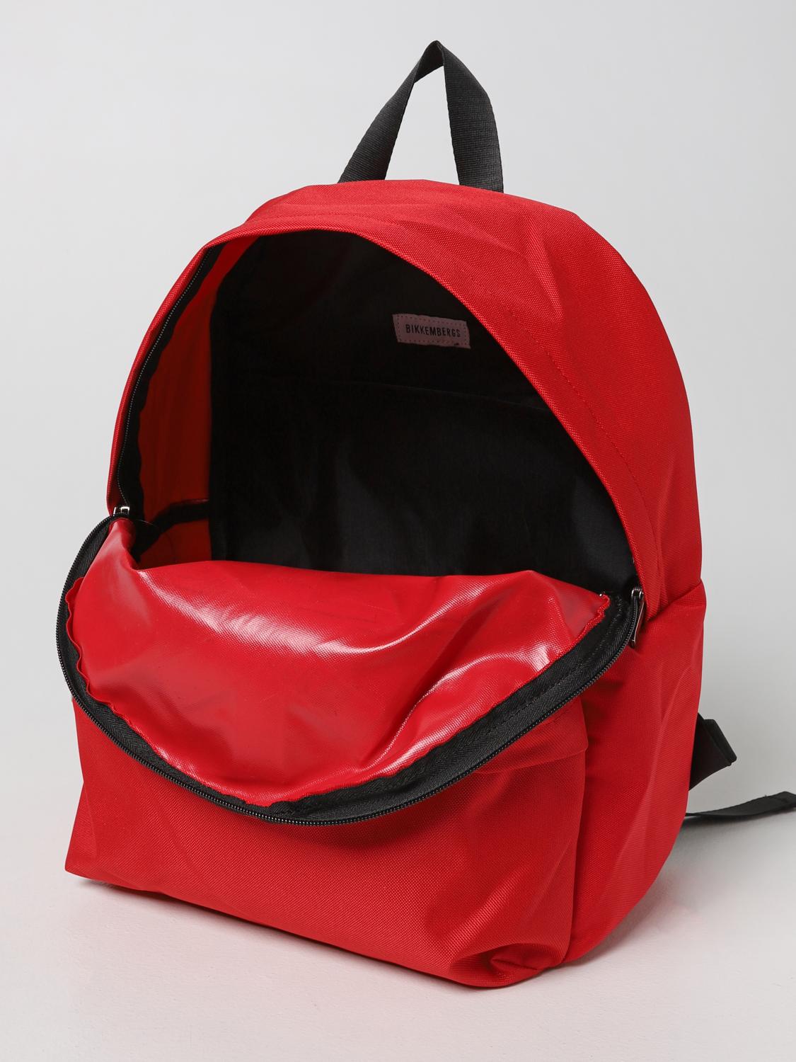 BIKKEMBERGS: Bolso niños - Rojo | Chaquetas Bikkembergs BK0893 GIGLIO.COM