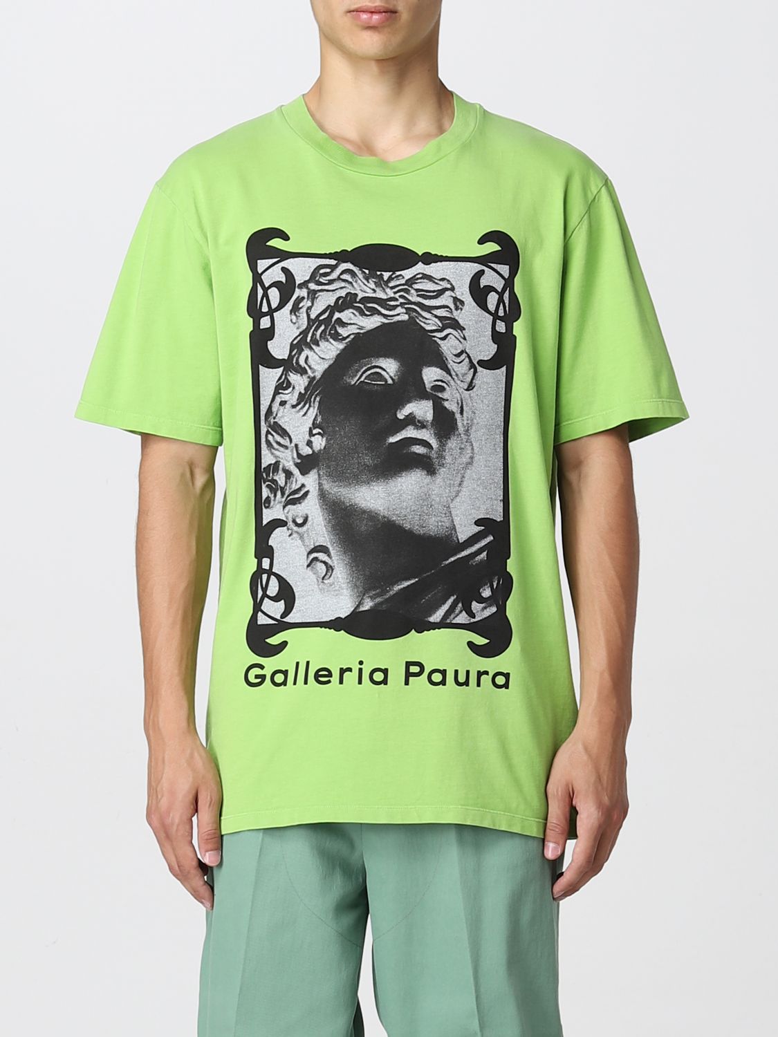 T恤 Paura: T恤 男士 Paura 酸性绿 1