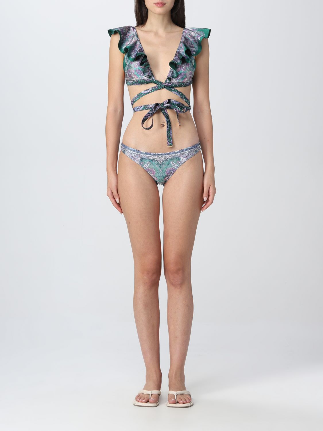 Costume Zimmermann: Costume a bikini Zimmermann con stampa paisley fantasia 1
