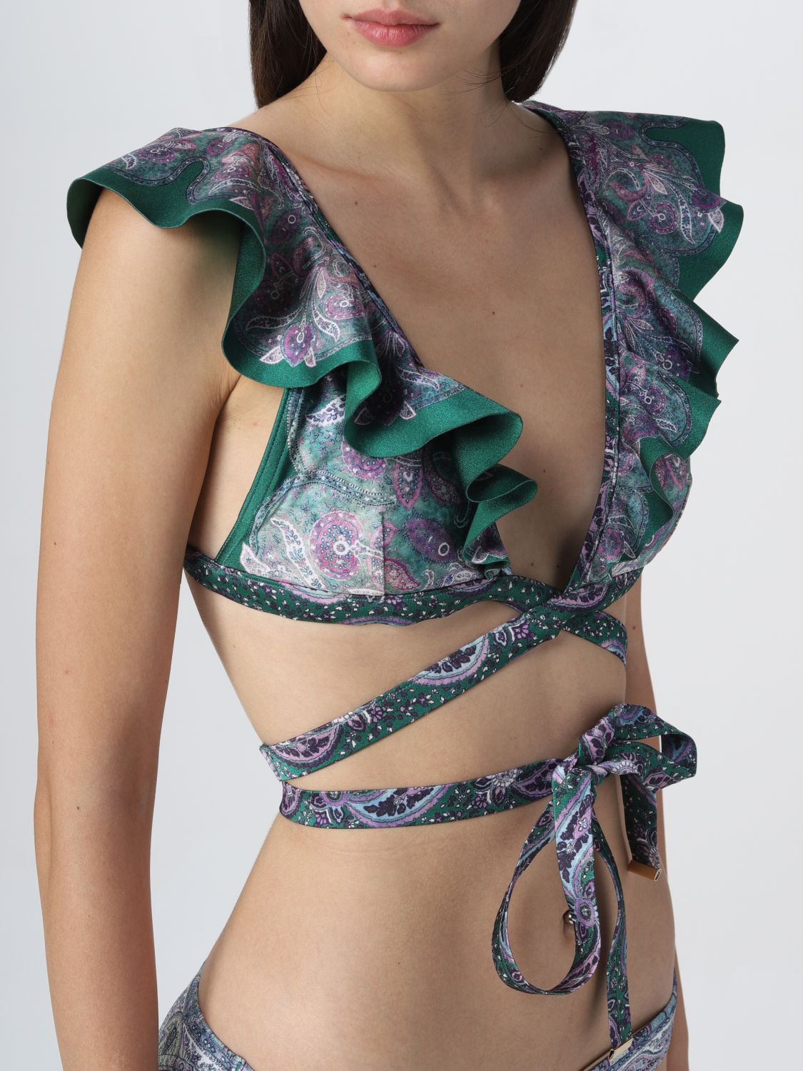Costume Zimmermann: Costume a bikini Zimmermann con stampa paisley fantasia 3