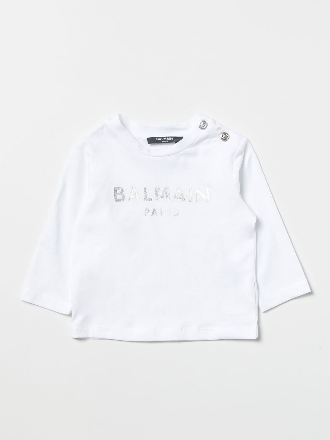 T-Shirt Balmain: Balmain Baby T-Shirt silber 1