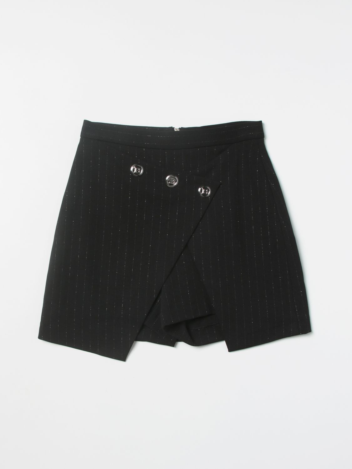 Skirt Balmain: Balmain viscose skirt black 1