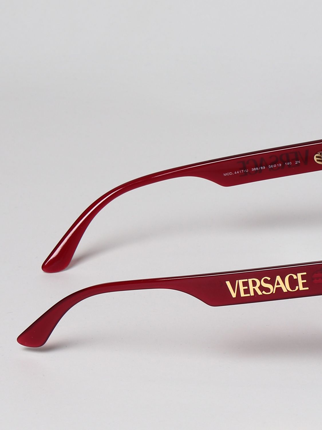Glasses Versace: Versace sunglasses with logo red 3