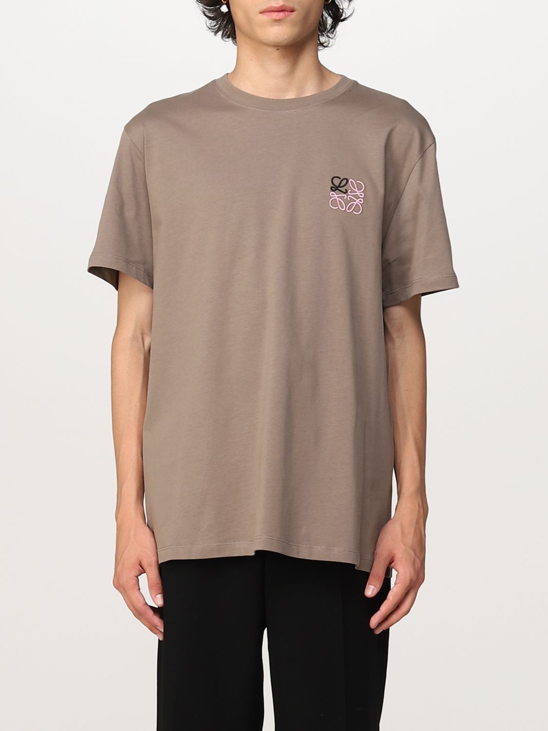 LOEWE: t-shirt for man - Grey | Loewe t-shirt H526Y22J26 online at