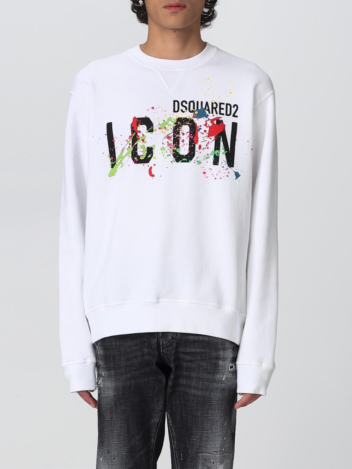 DSQUARED2 Sudadera hombre Blanco Sudadera Dsquared2